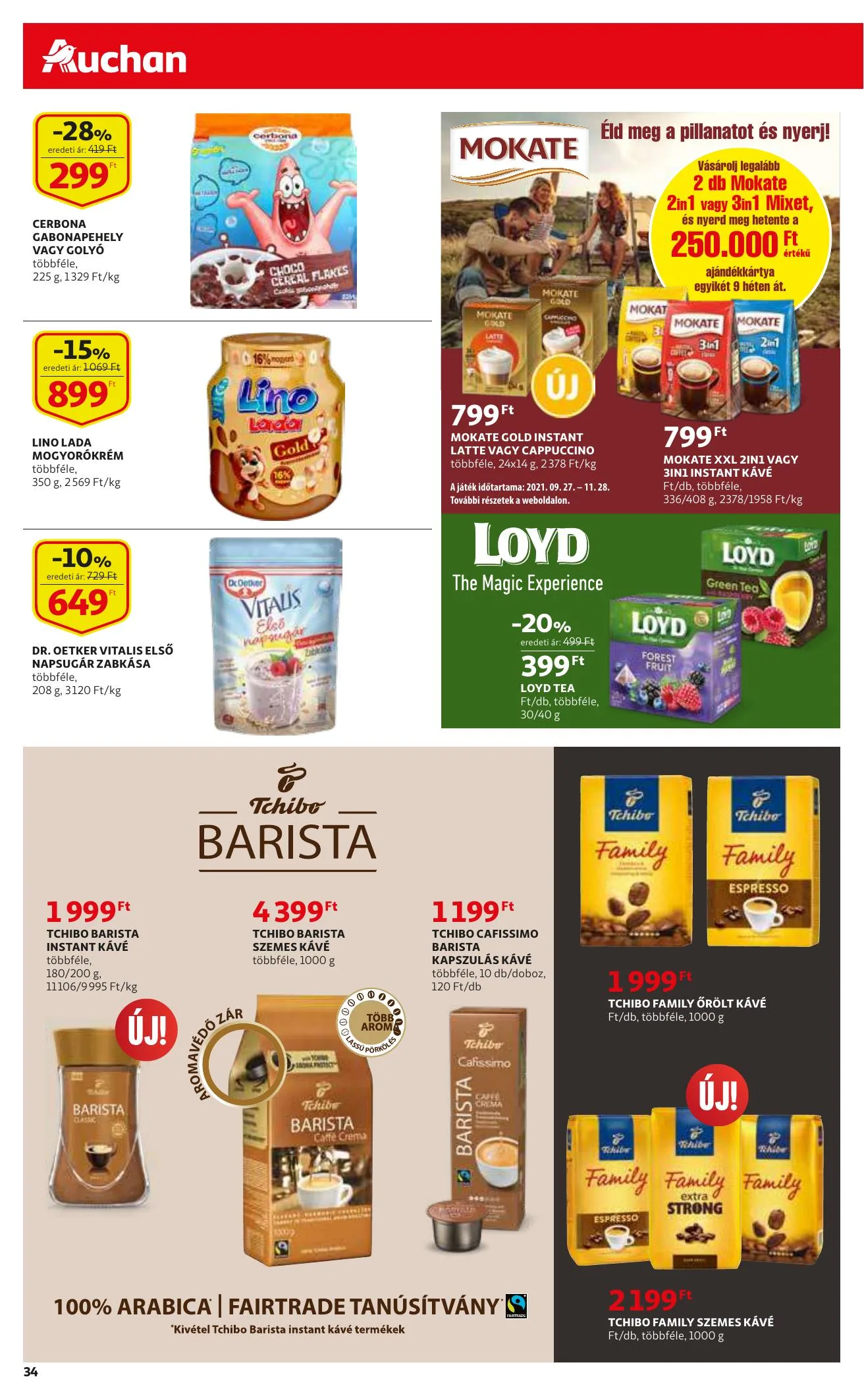 Auchan akciós újság 09.30–10.06 – 34. oldal