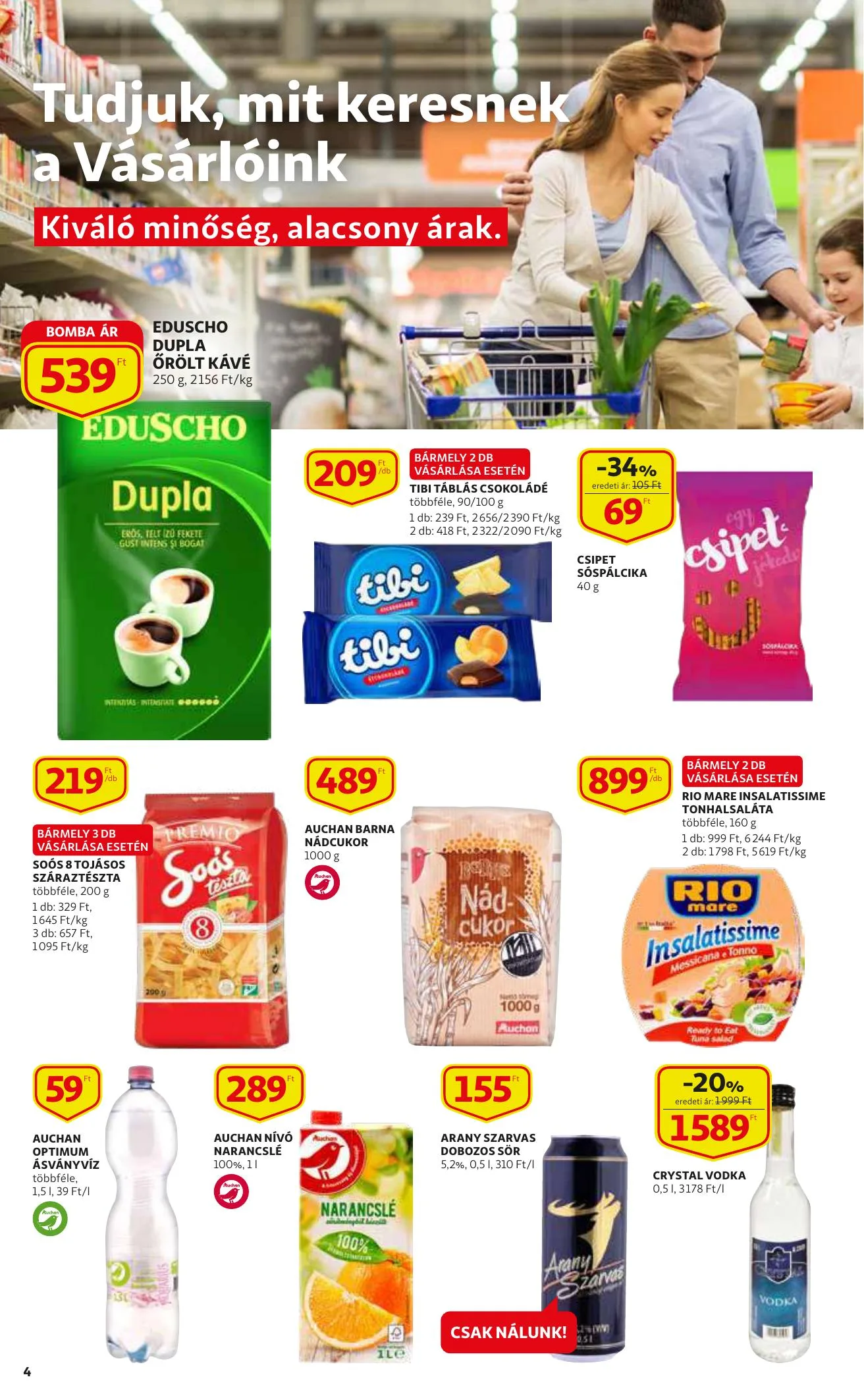 Auchan akciós újság 09.30–10.06 – 4. oldal