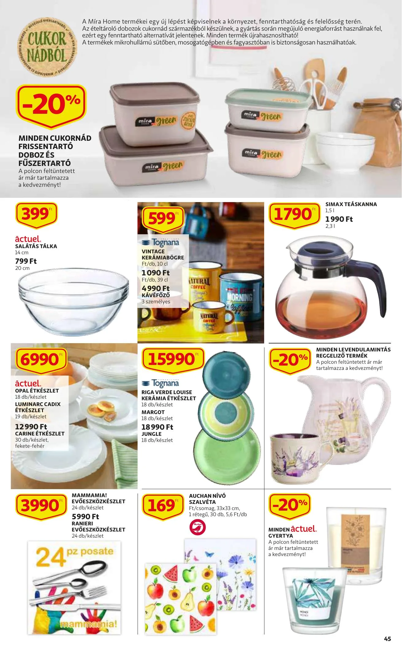 Auchan akciós újság 09.30–10.06 – 45. oldal
