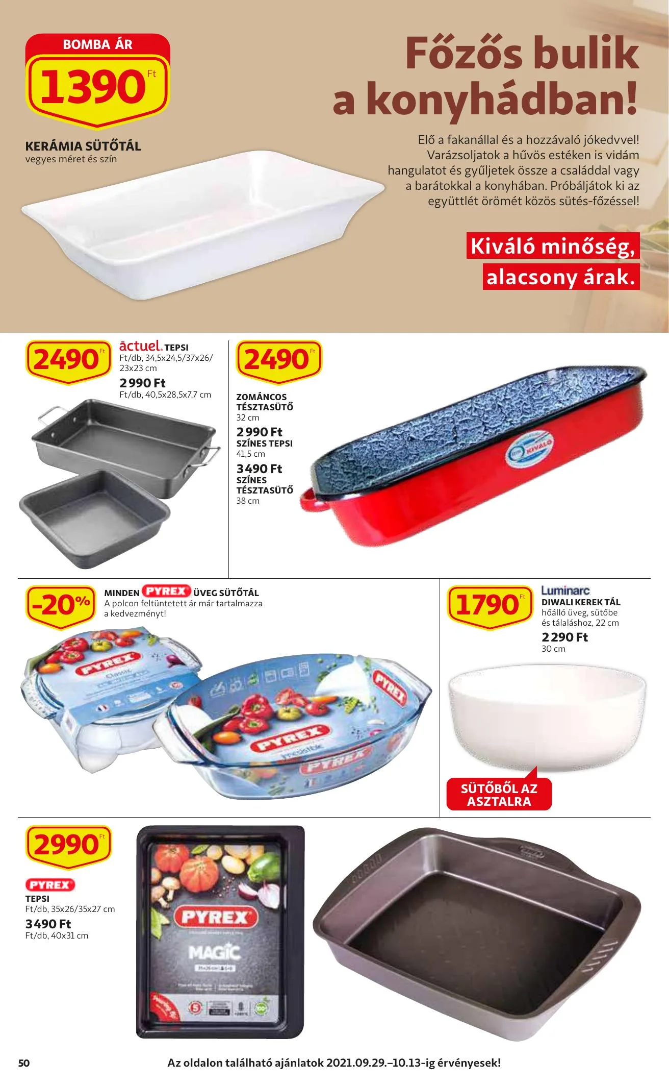 Auchan akciós újság 09.30–10.06 – 50. oldal