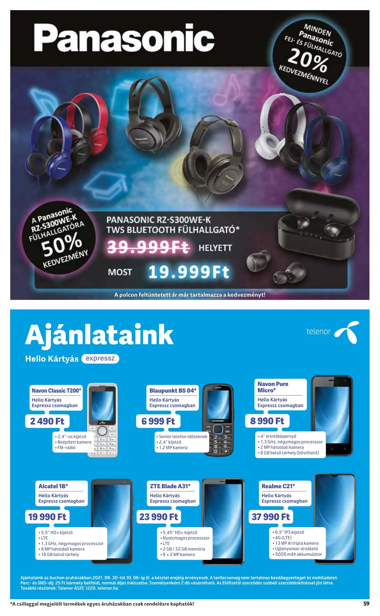 Auchan akciós újság 09.30–10.06 – 59. oldal