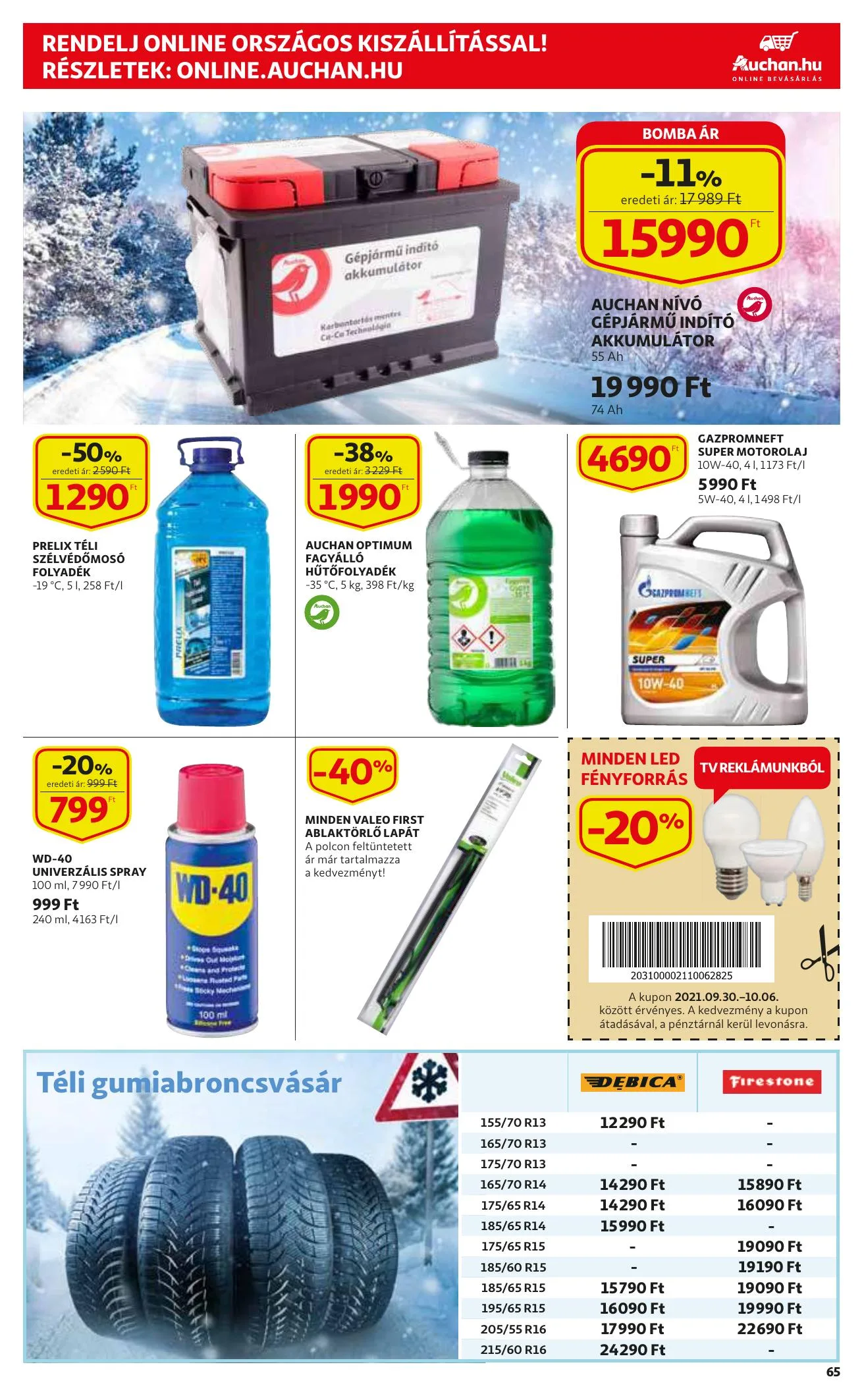 Auchan akciós újság 09.30–10.06 – 65. oldal