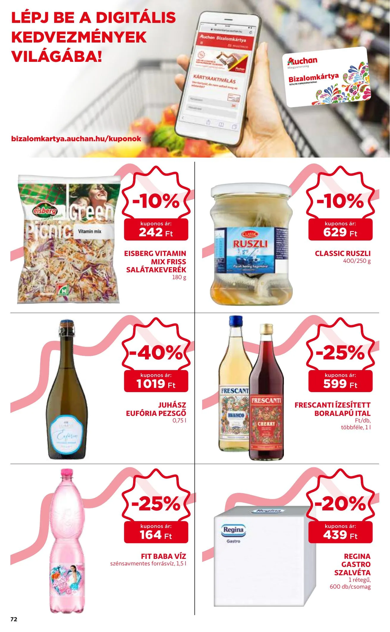 Auchan akciós újság 09.30–10.06 – 72. oldal