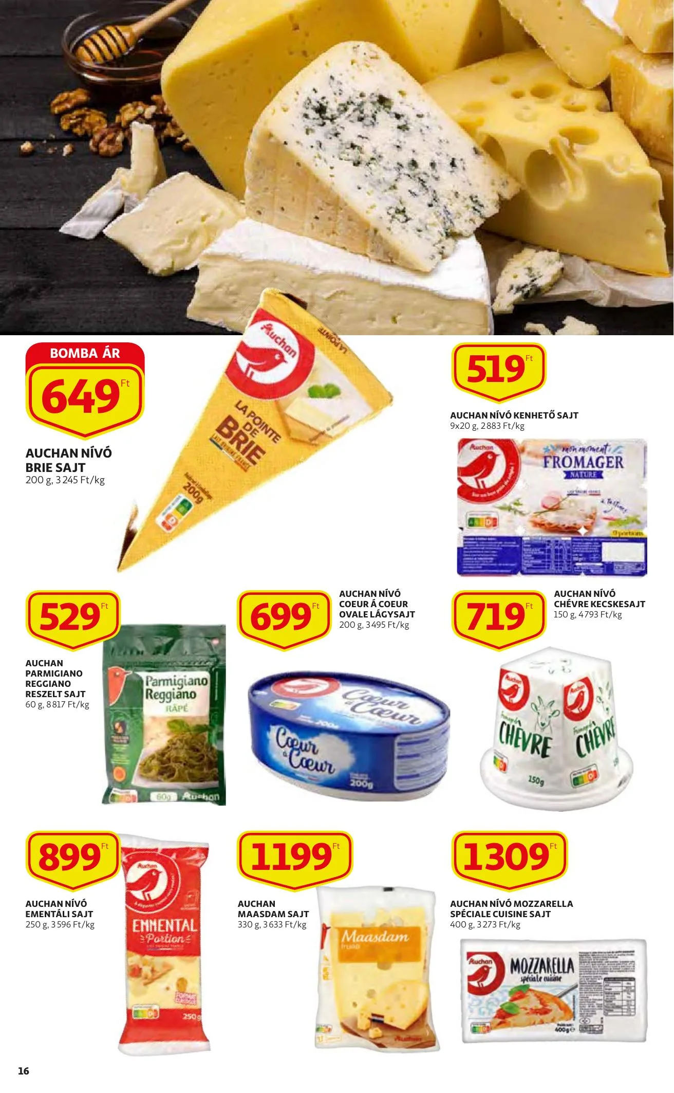 Auchan akciós újság 12.02–12.08 – 16. oldal