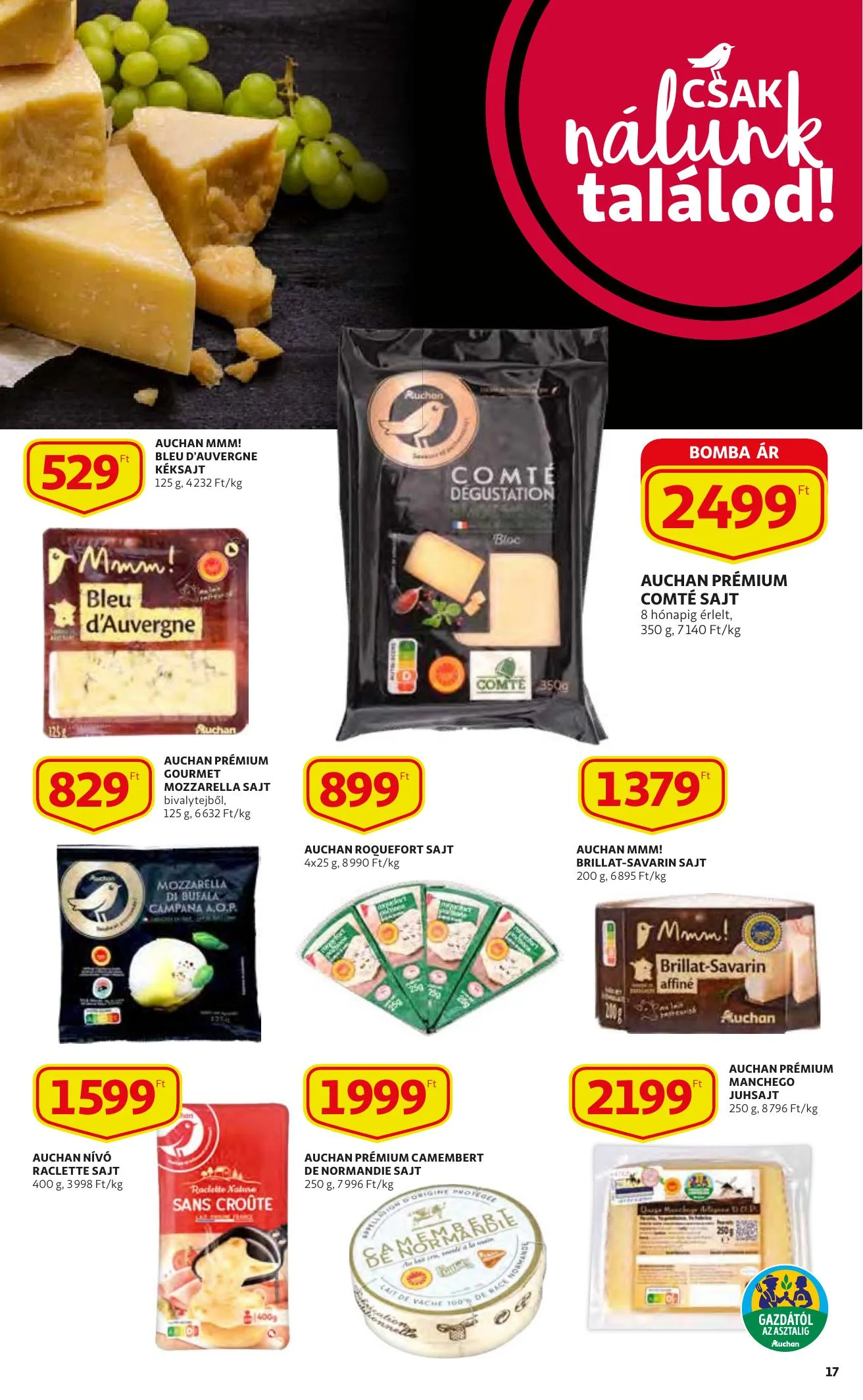 Auchan akciós újság 12.02–12.08 – 17. oldal
