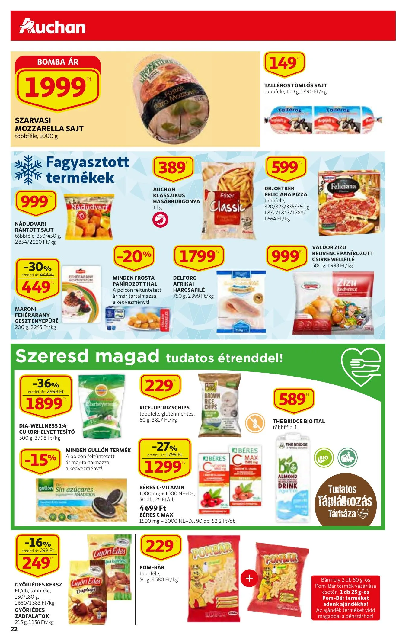 Auchan akciós újság 12.02–12.08 – 22. oldal