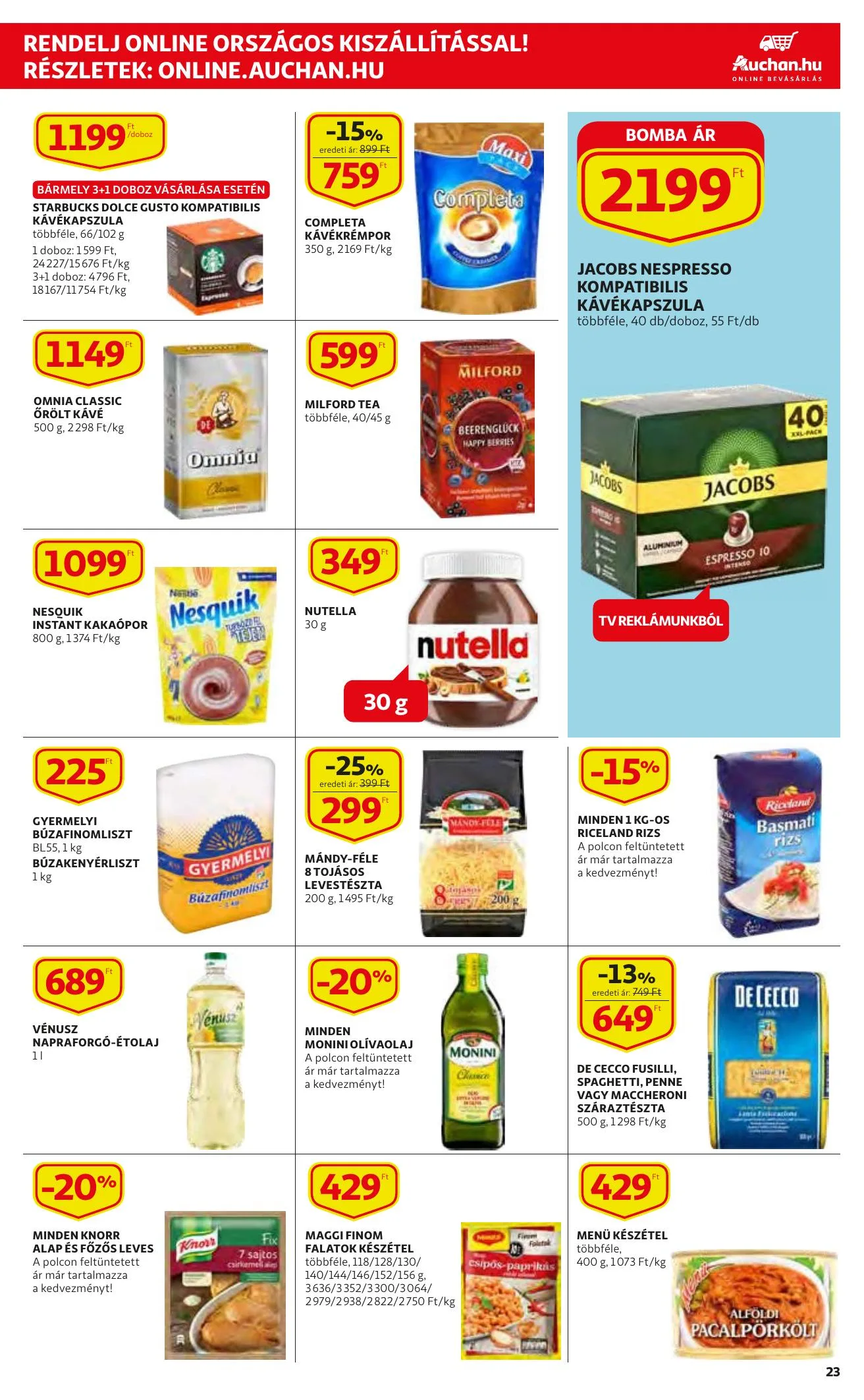 Auchan akciós újság 12.02–12.08 – 23. oldal