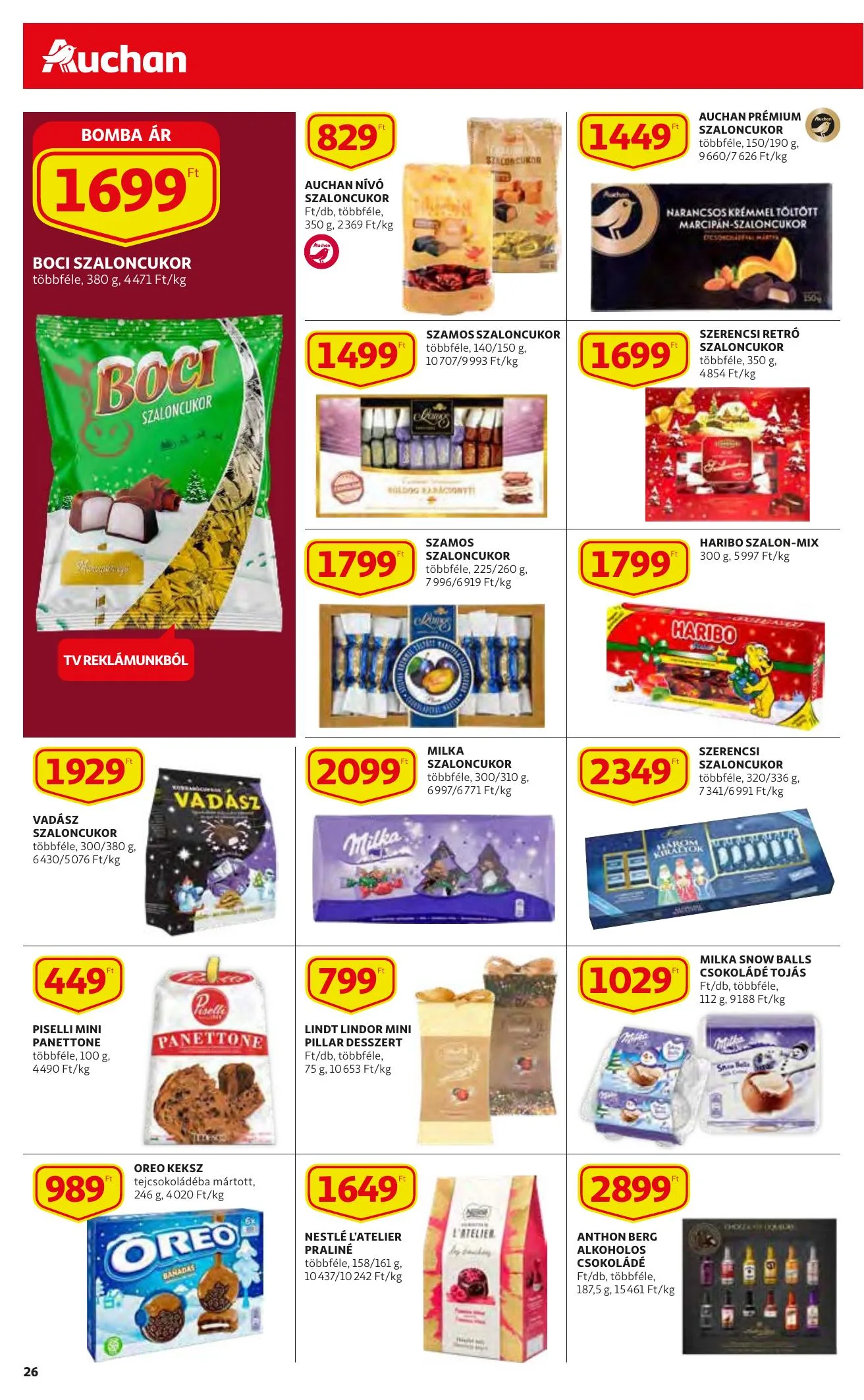 Auchan akciós újság 12.02–12.08 – 26. oldal