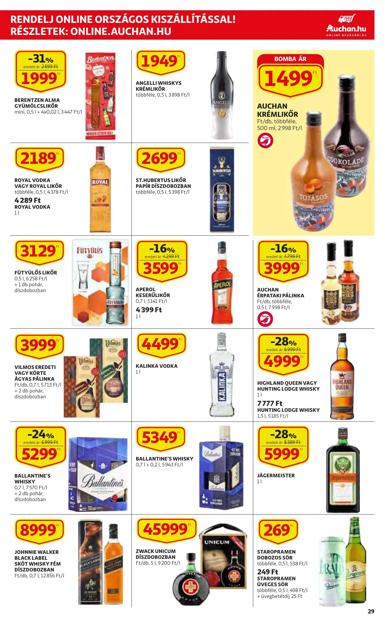 Auchan akciós újság 12.02–12.08 – 29. oldal