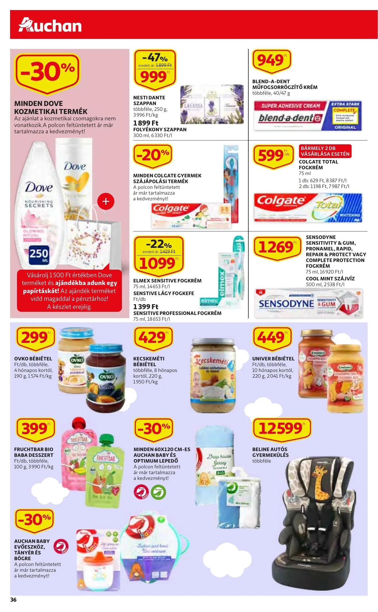 Auchan akciós újság 12.02–12.08 – 36. oldal