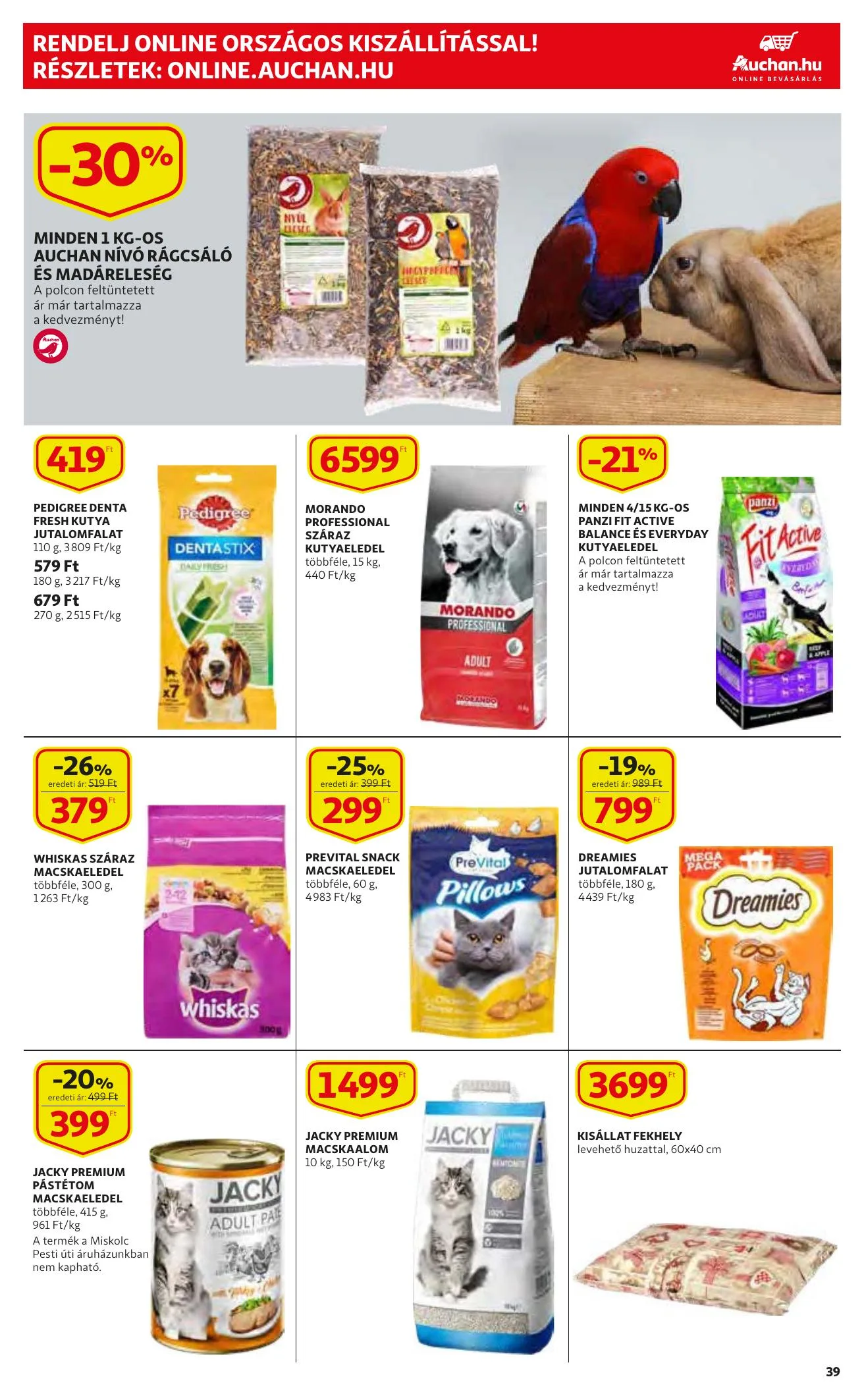 Auchan akciós újság 12.02–12.08 – 39. oldal