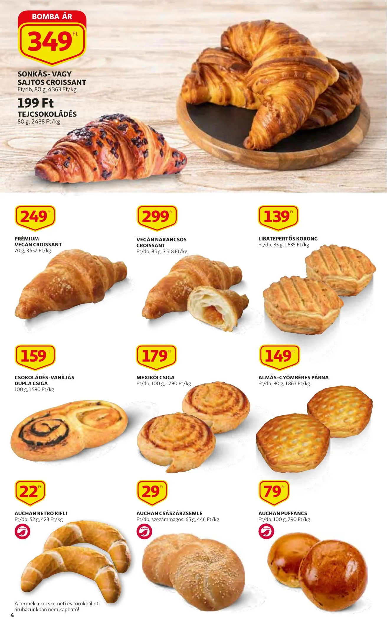 Auchan akciós újság 12.02–12.08 – 4. oldal