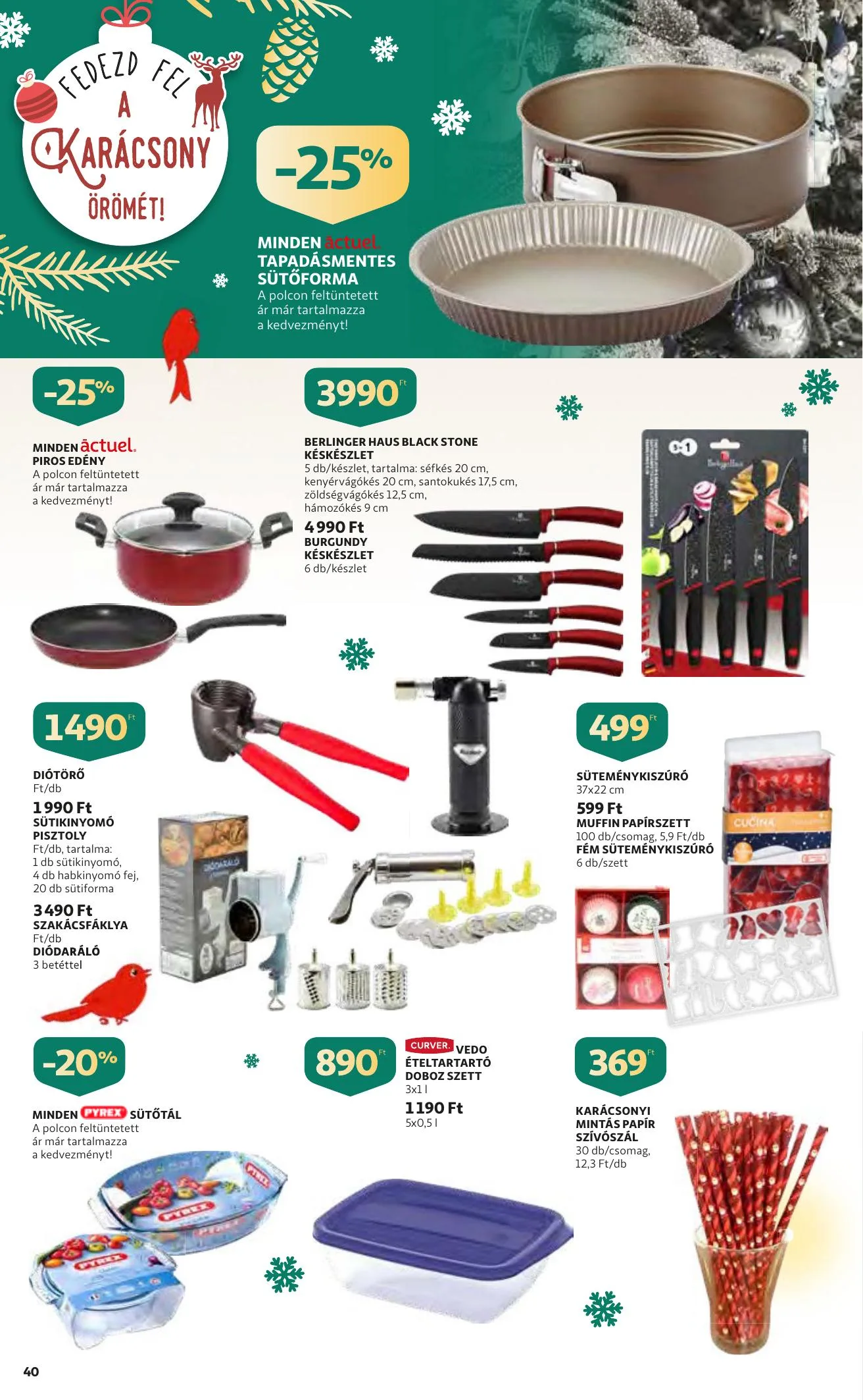 Auchan akciós újság 12.02–12.08 – 40. oldal