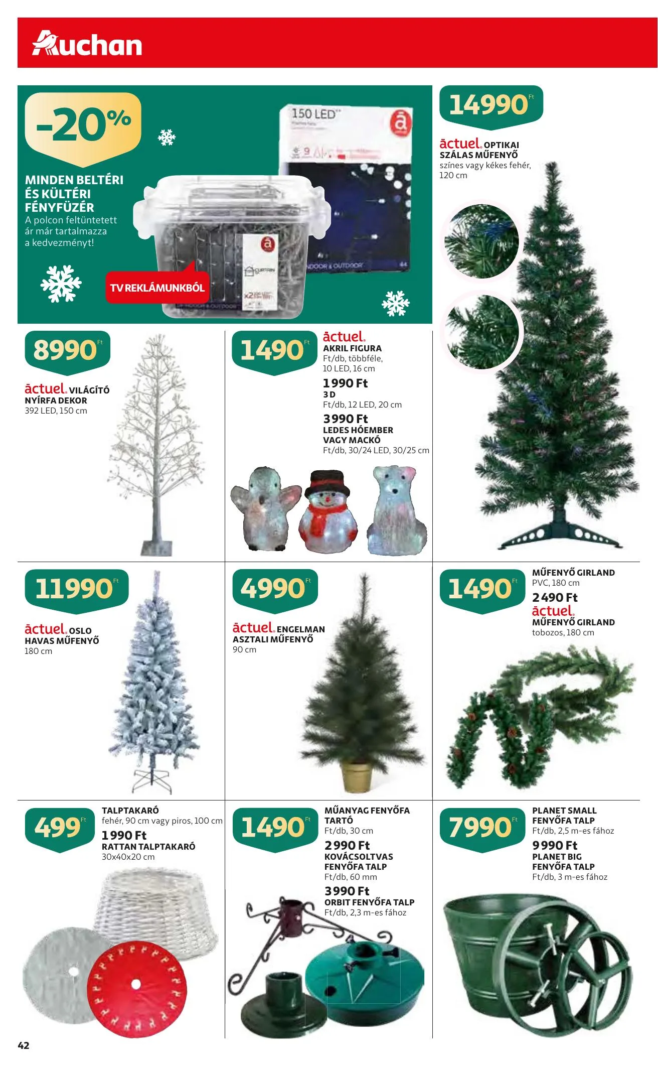 Auchan akciós újság 12.02–12.08 – 42. oldal