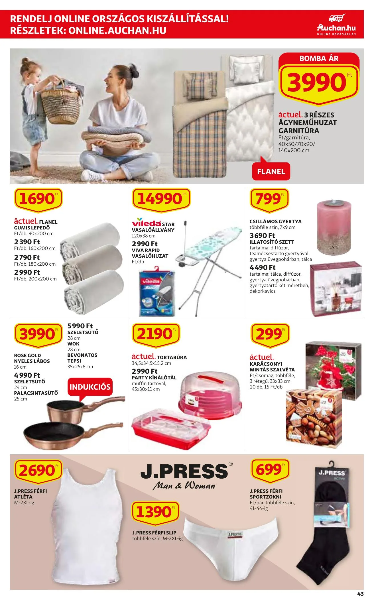 Auchan akciós újság 12.02–12.08 – 43. oldal