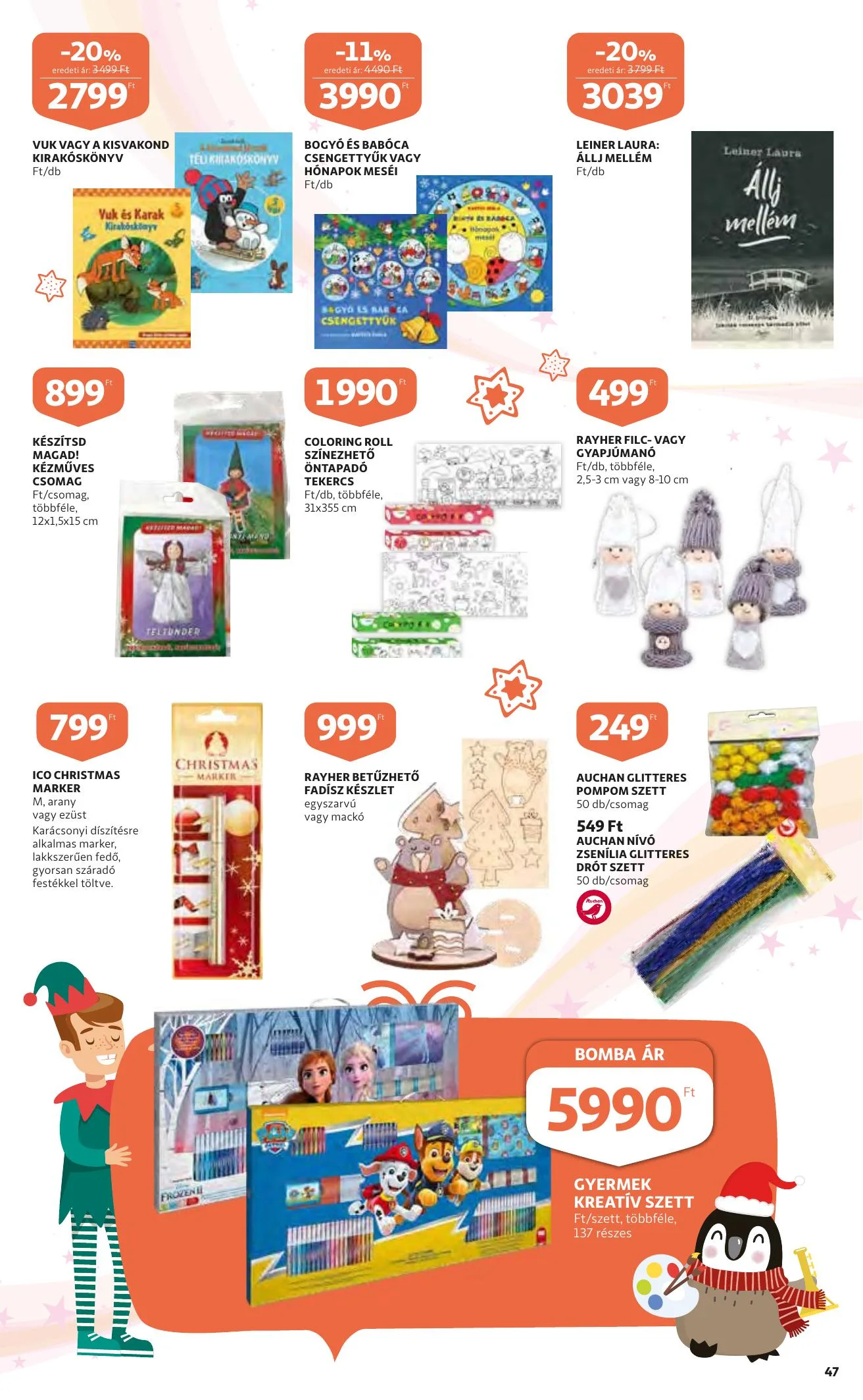 Auchan akciós újság 12.02–12.08 – 47. oldal