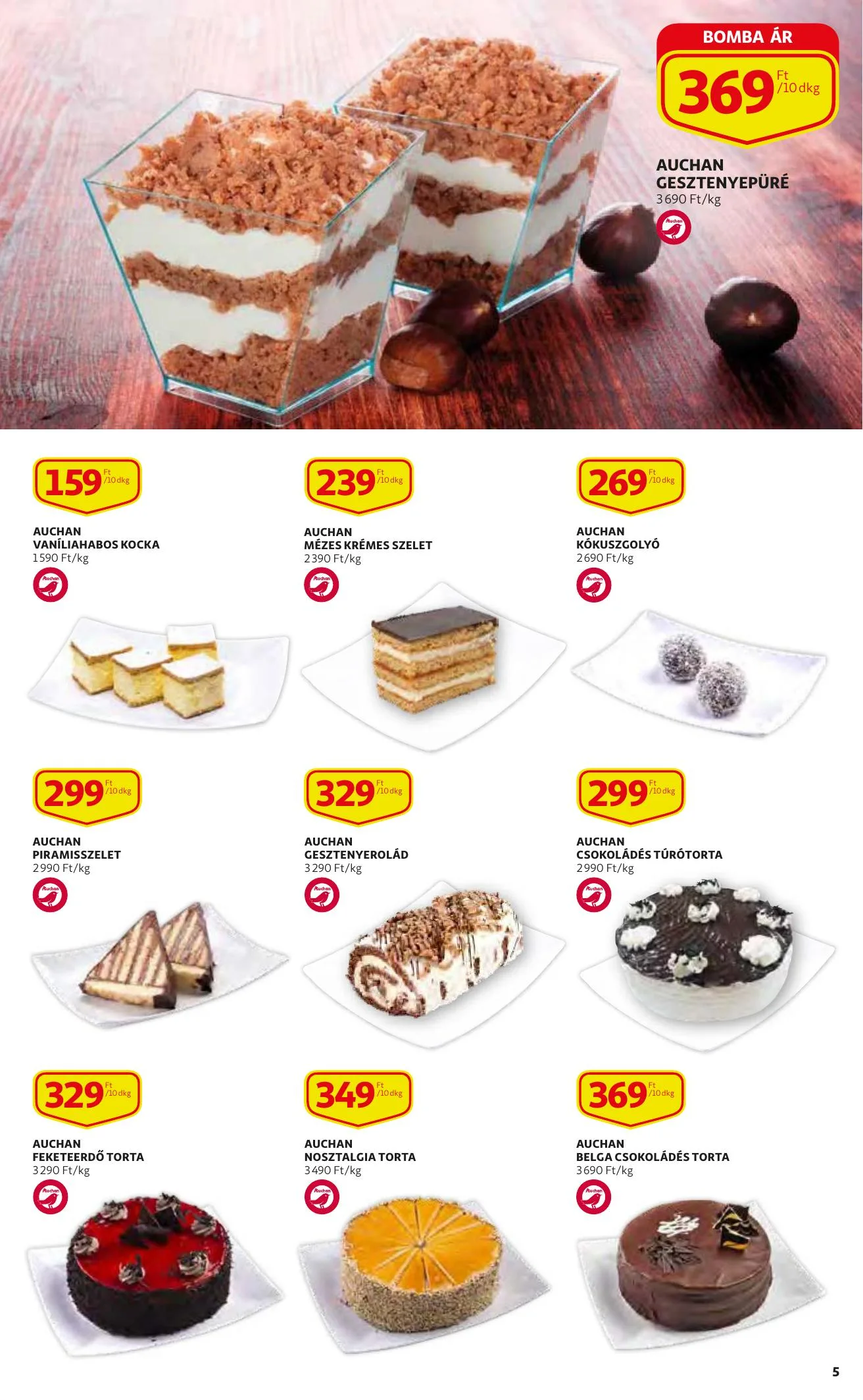 Auchan akciós újság 12.02–12.08 – 5. oldal