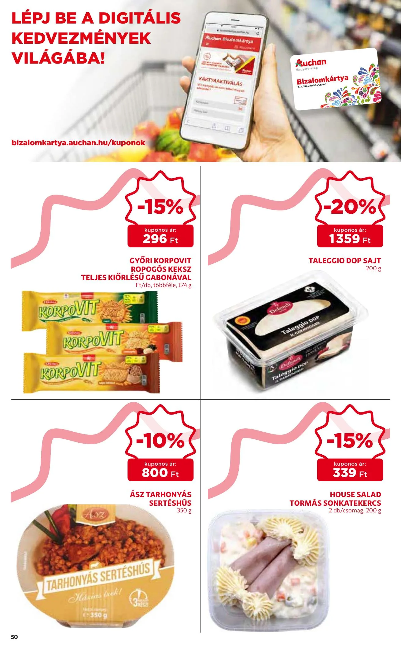 Auchan akciós újság 12.02–12.08 – 50. oldal