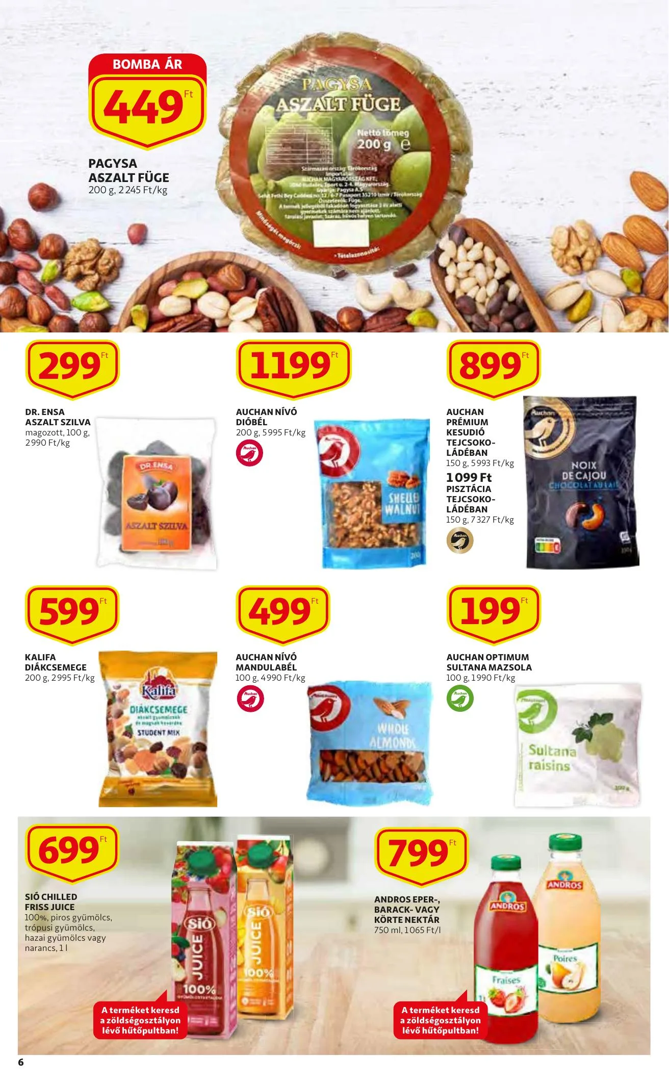 Auchan akciós újság 12.02–12.08 – 6. oldal
