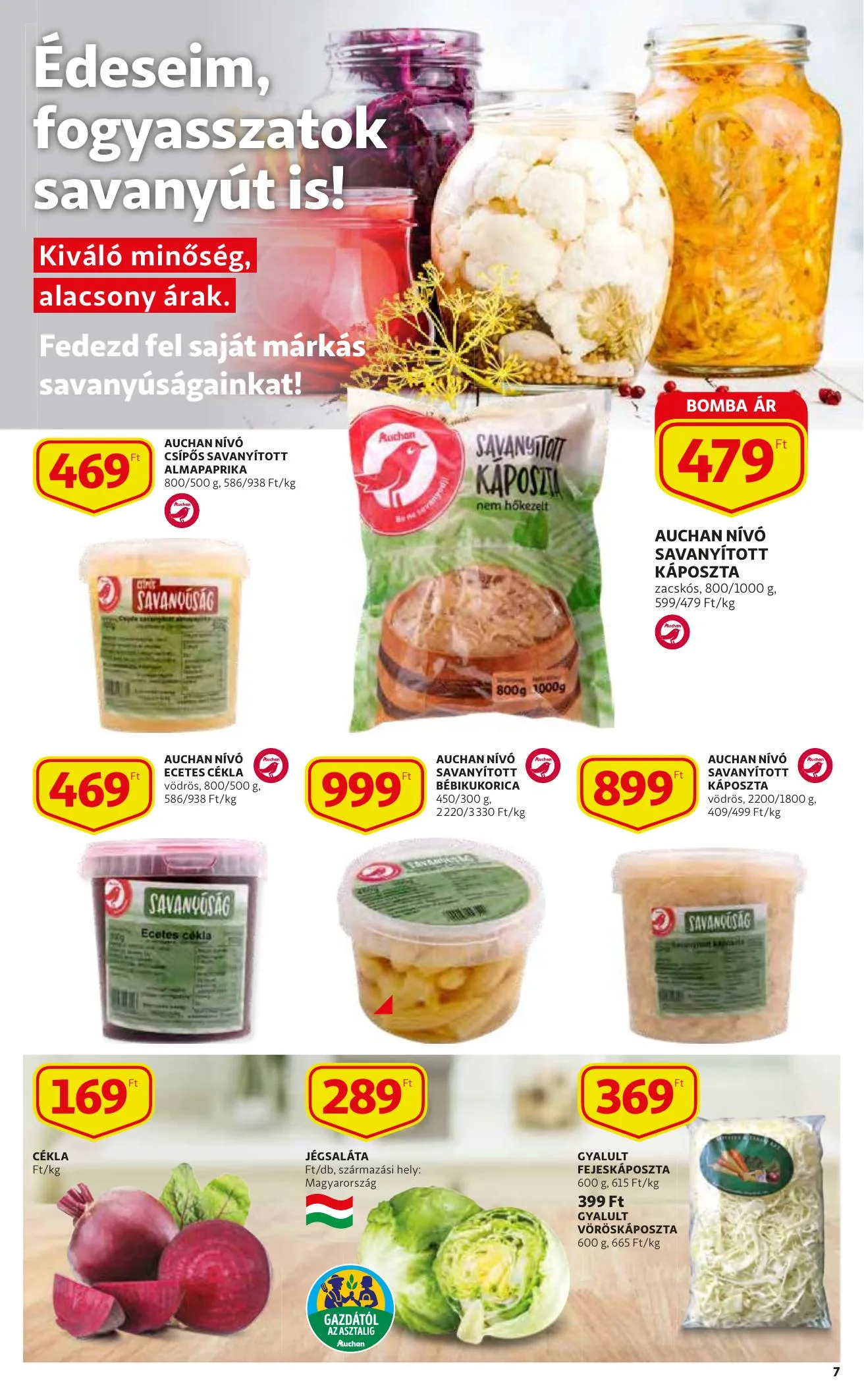 Auchan akciós újság 12.02–12.08 – 7. oldal