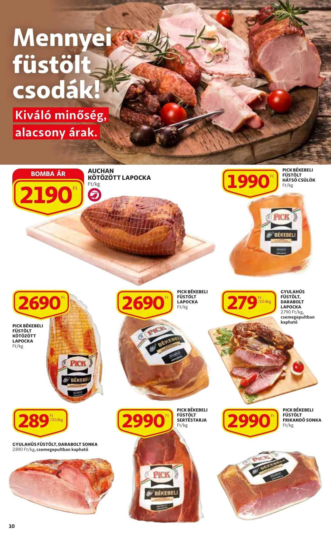 Auchan akciós újság 12.09–12.15 – 10. oldal