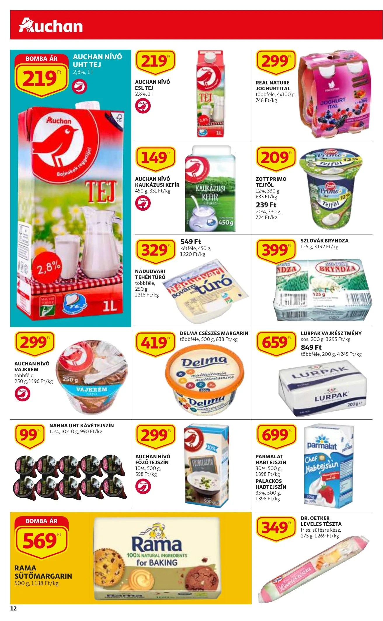 Auchan akciós újság 12.09–12.15 – 12. oldal