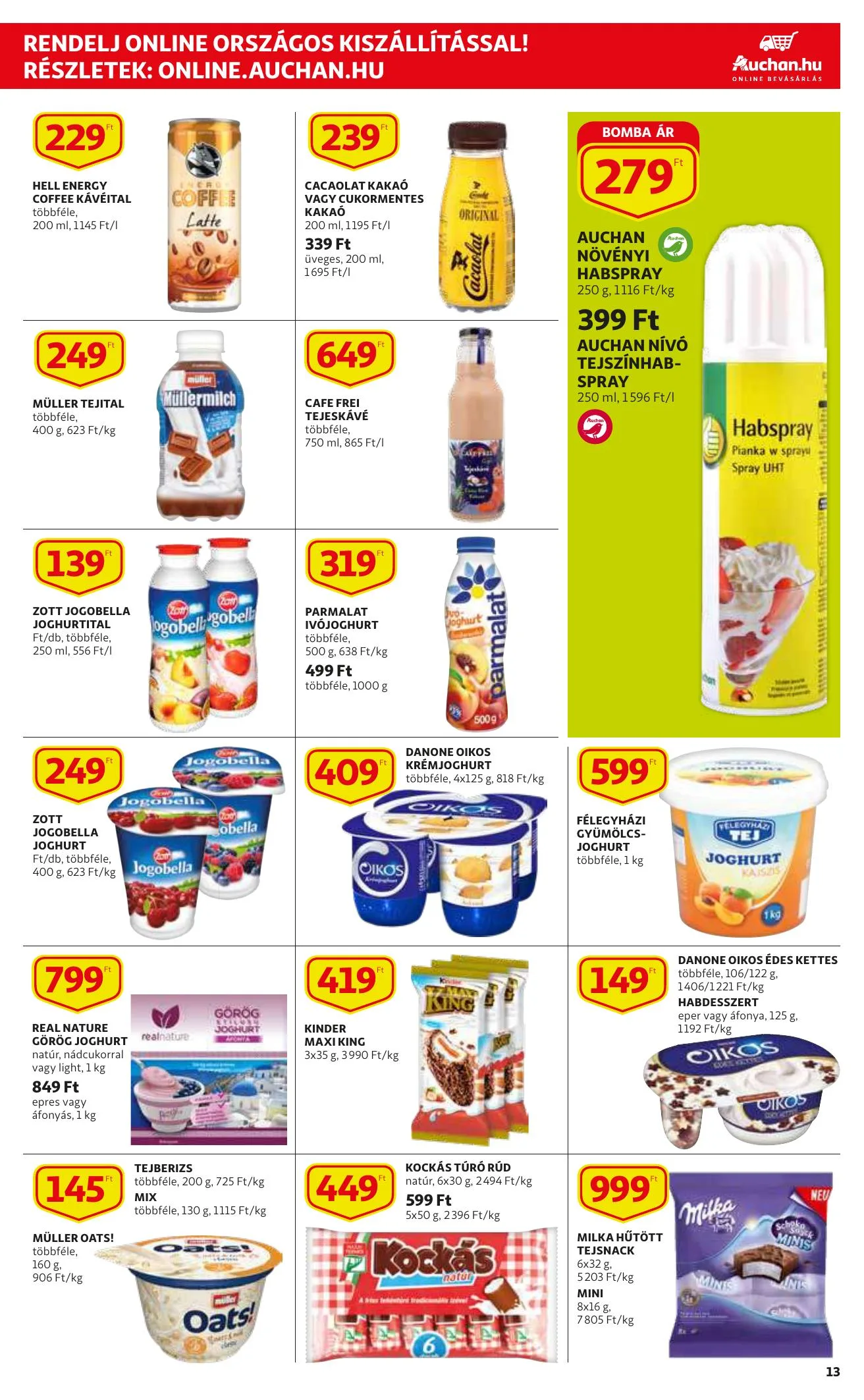 Auchan akciós újság 12.09–12.15 – 13. oldal
