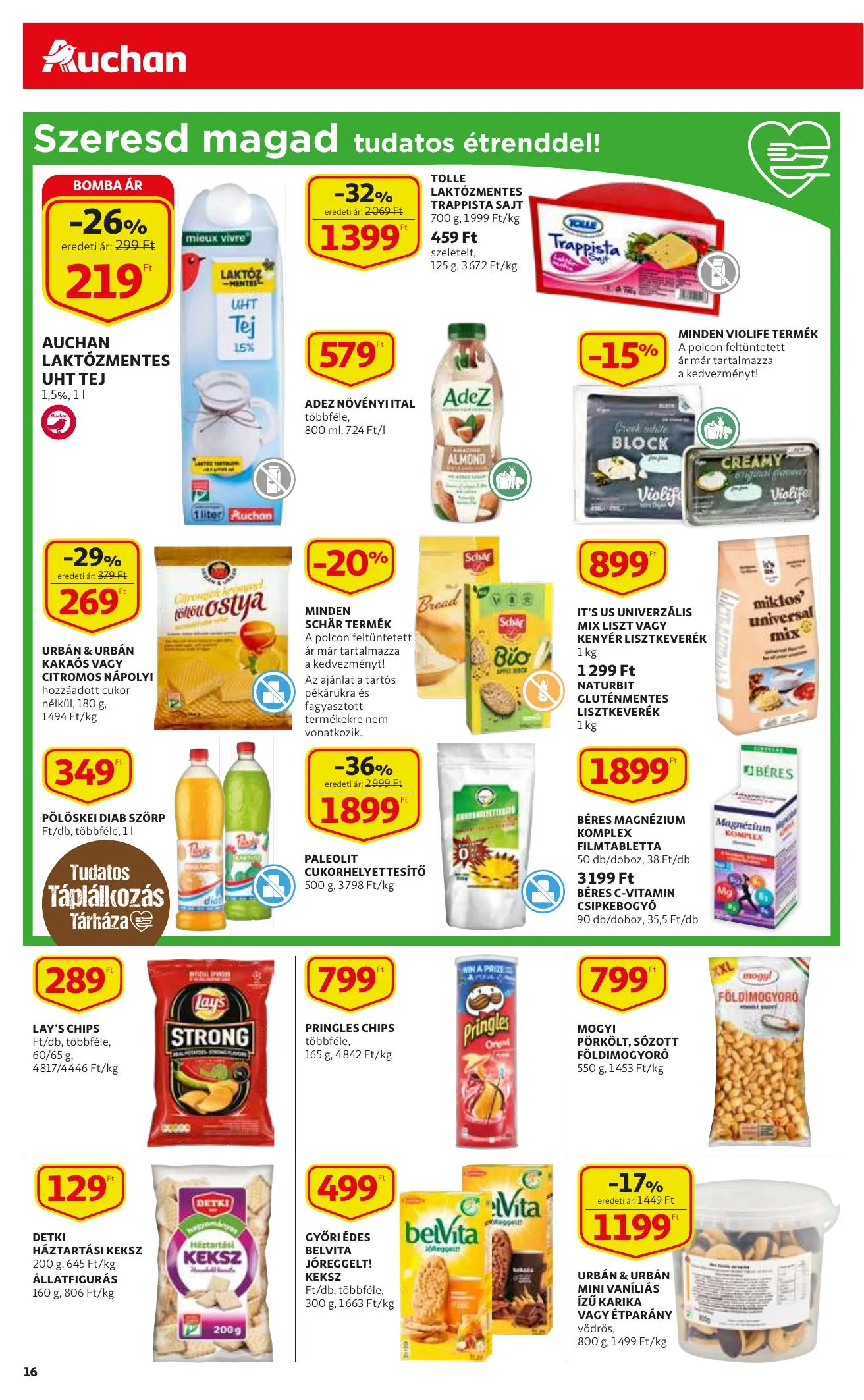 Auchan akciós újság 12.09–12.15 – 16. oldal