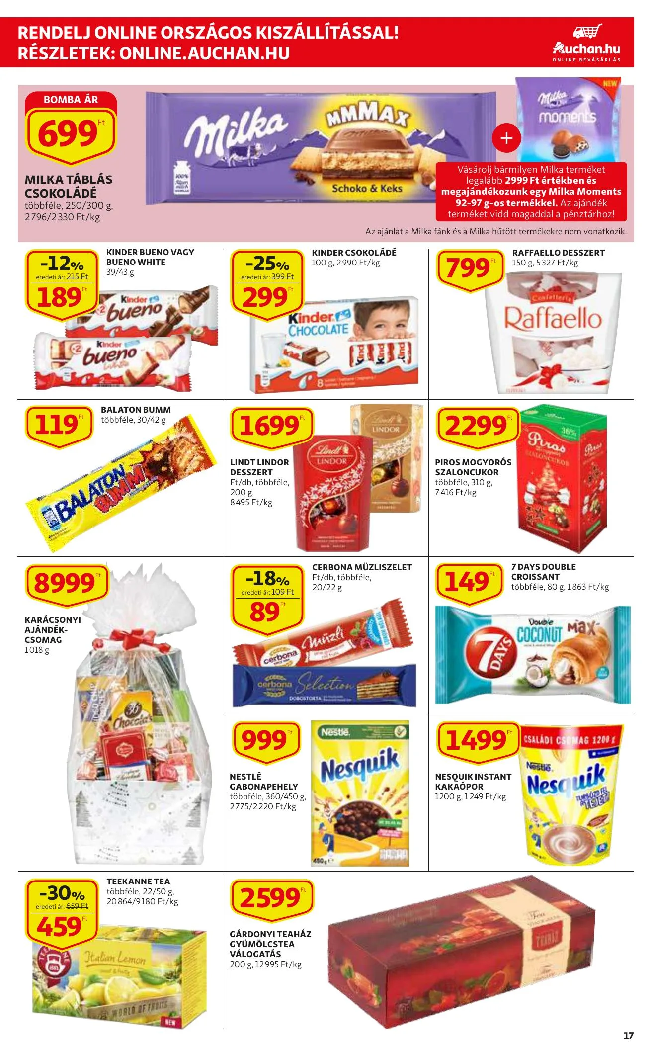 Auchan akciós újság 12.09–12.15 – 17. oldal