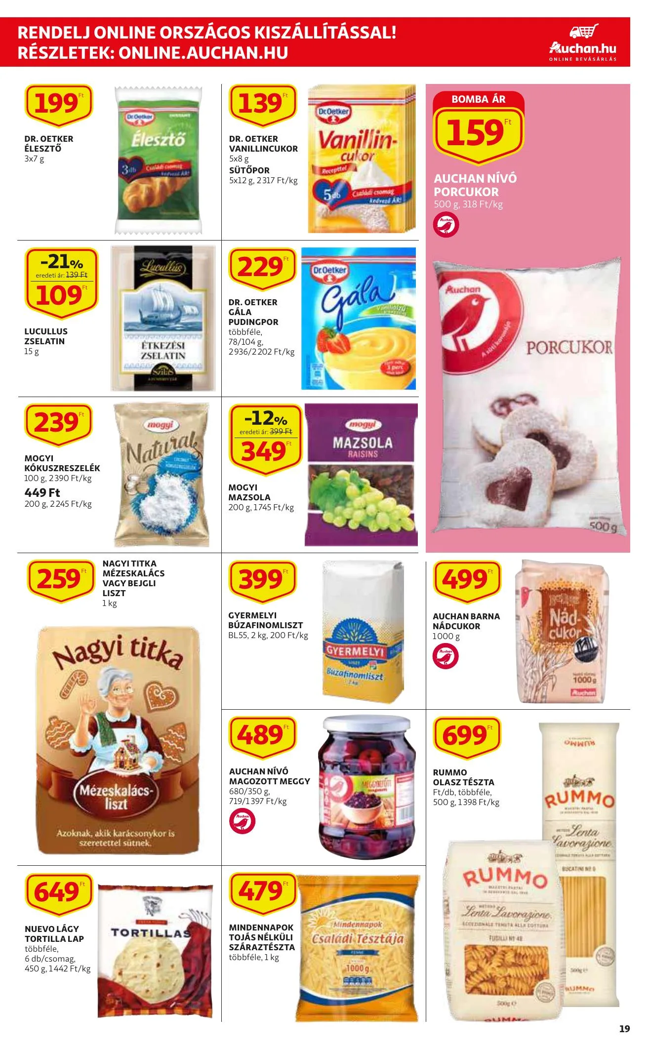 Auchan akciós újság 12.09–12.15 – 19. oldal