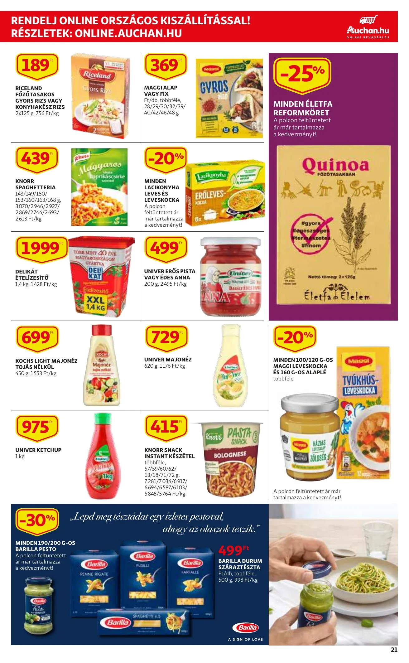 Auchan akciós újság 12.09–12.15 – 21. oldal