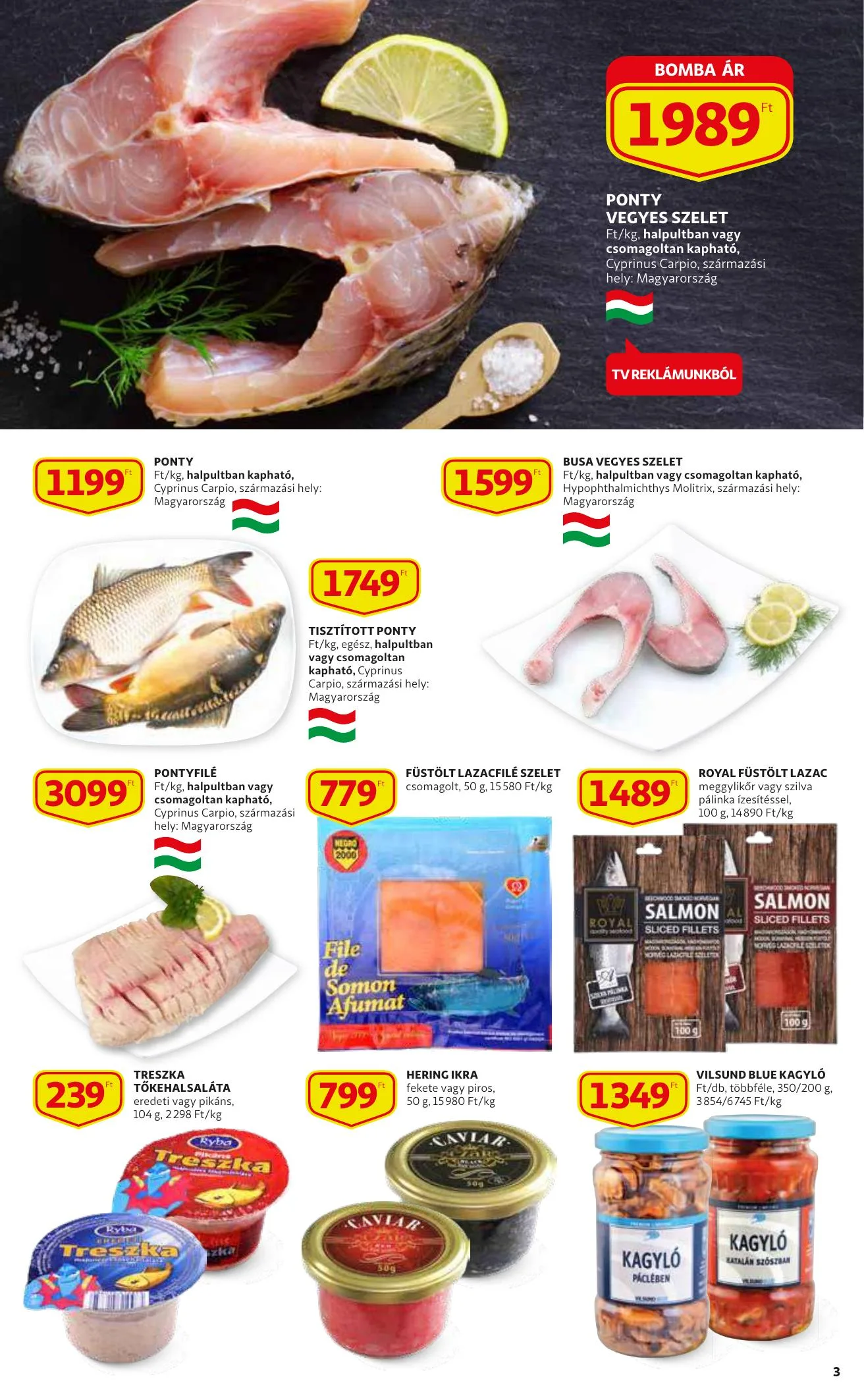 Auchan akciós újság 12.09–12.15 – 3. oldal