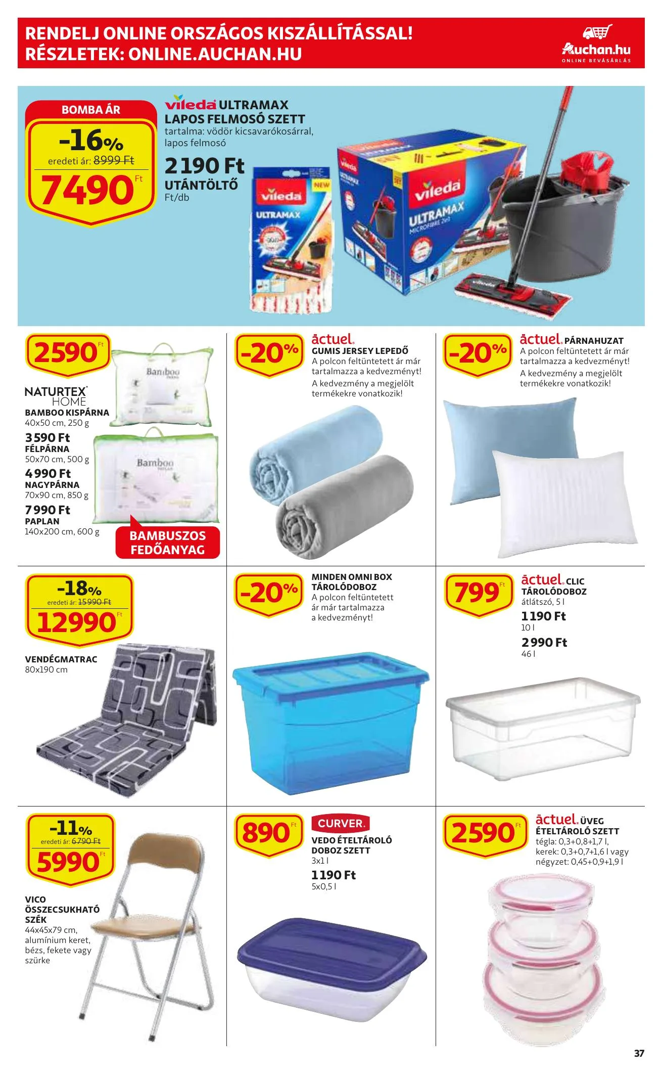 Auchan akciós újság 12.09–12.15 – 37. oldal