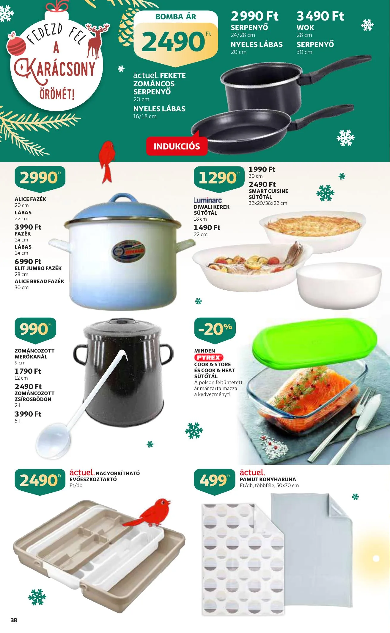 Auchan akciós újság 12.09–12.15 – 38. oldal