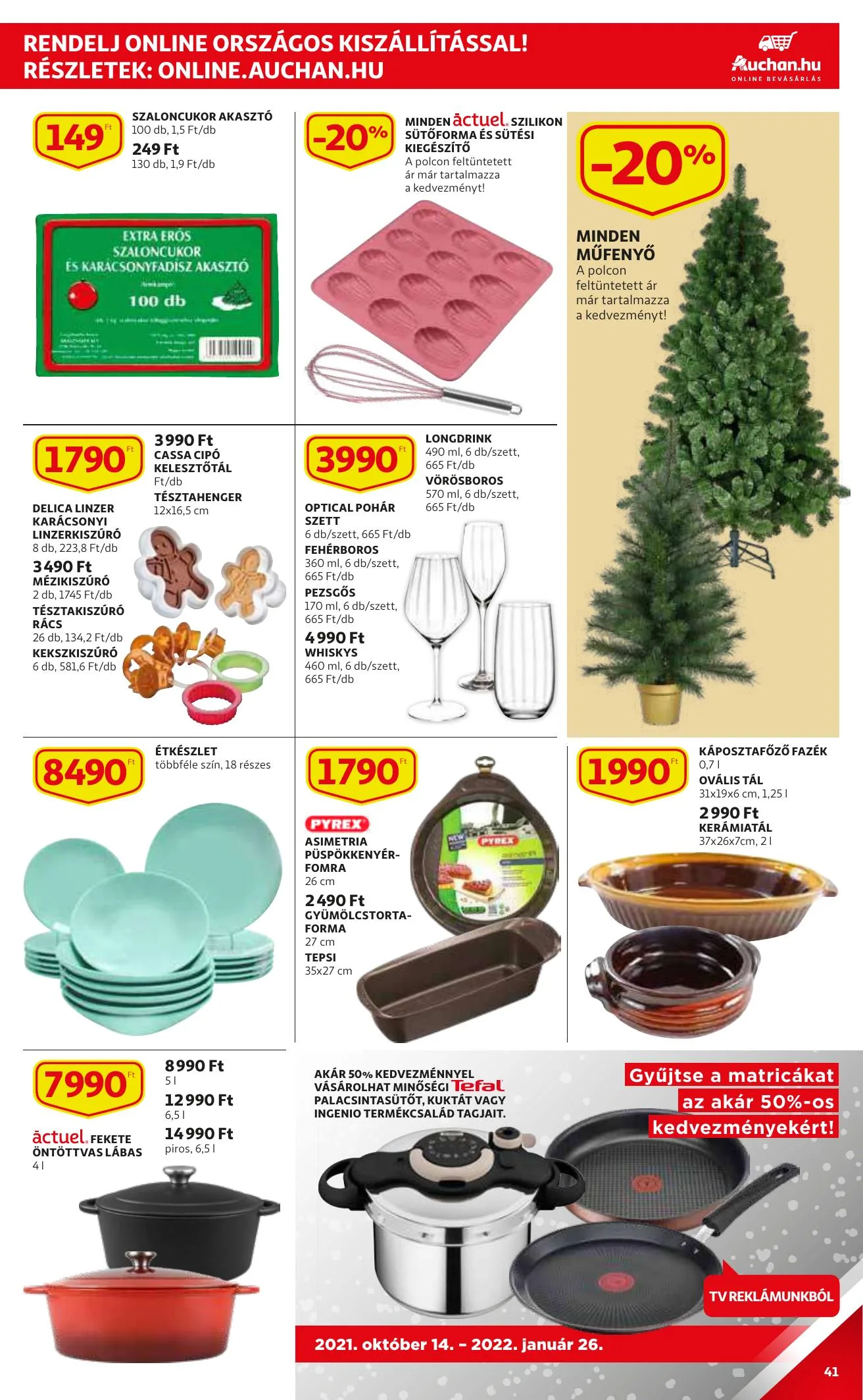 Auchan akciós újság 12.09–12.15 – 41. oldal