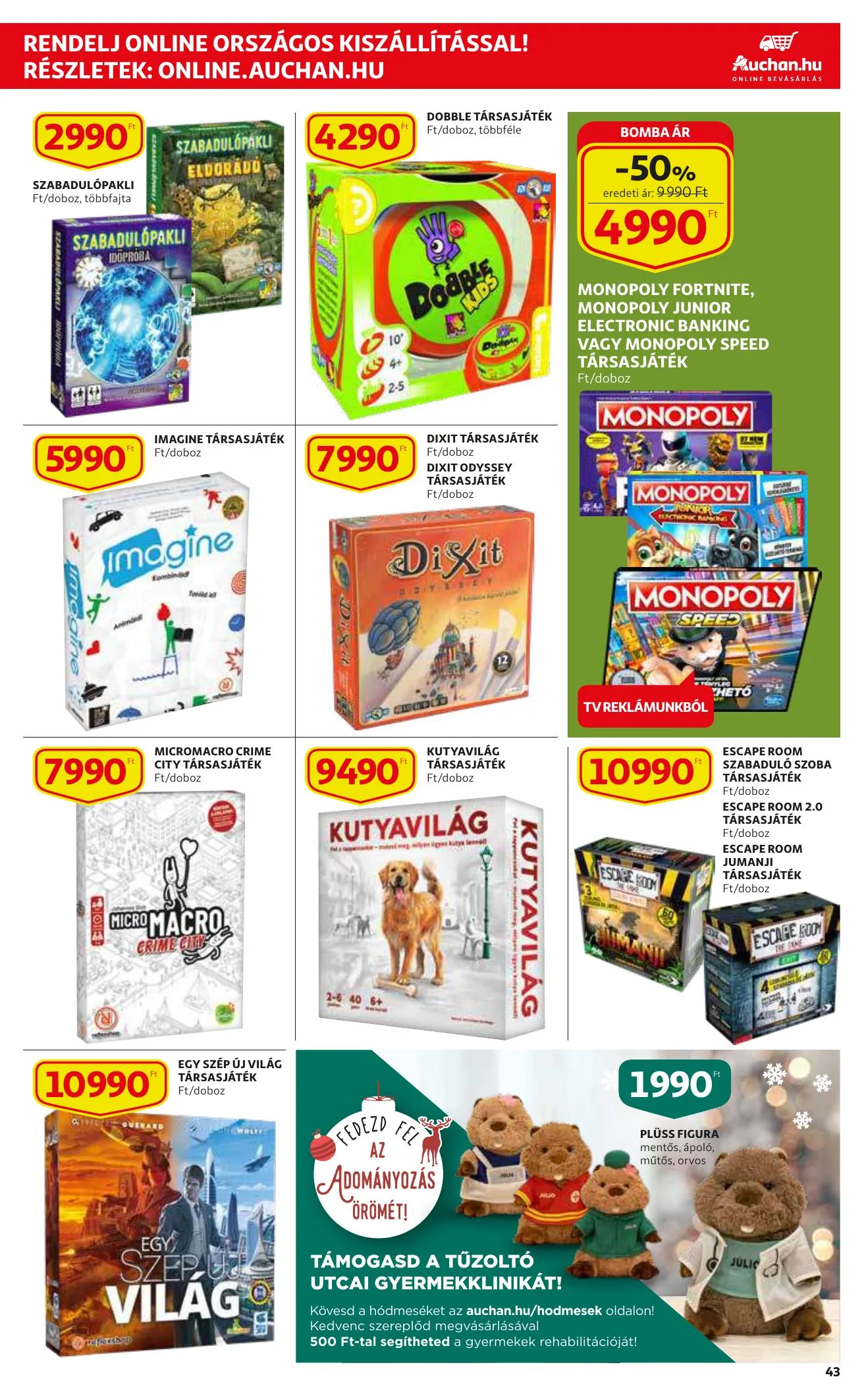 Auchan akciós újság 12.09–12.15 – 43. oldal
