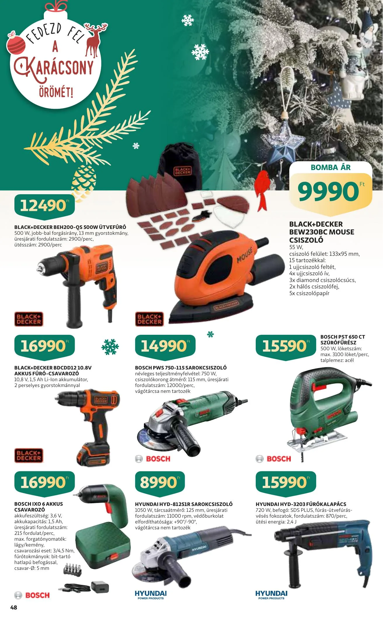 Auchan akciós újság 12.09–12.15 – 48. oldal