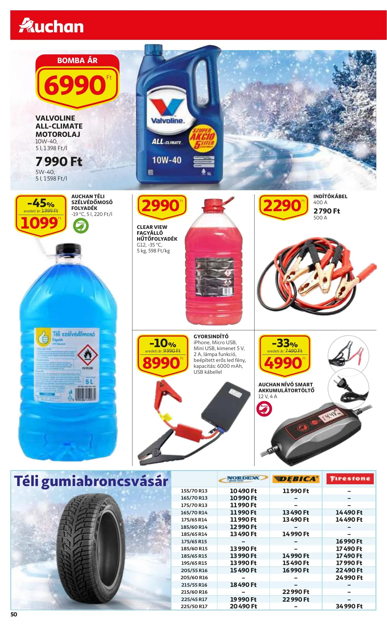 Auchan akciós újság 12.09–12.15 – 50. oldal