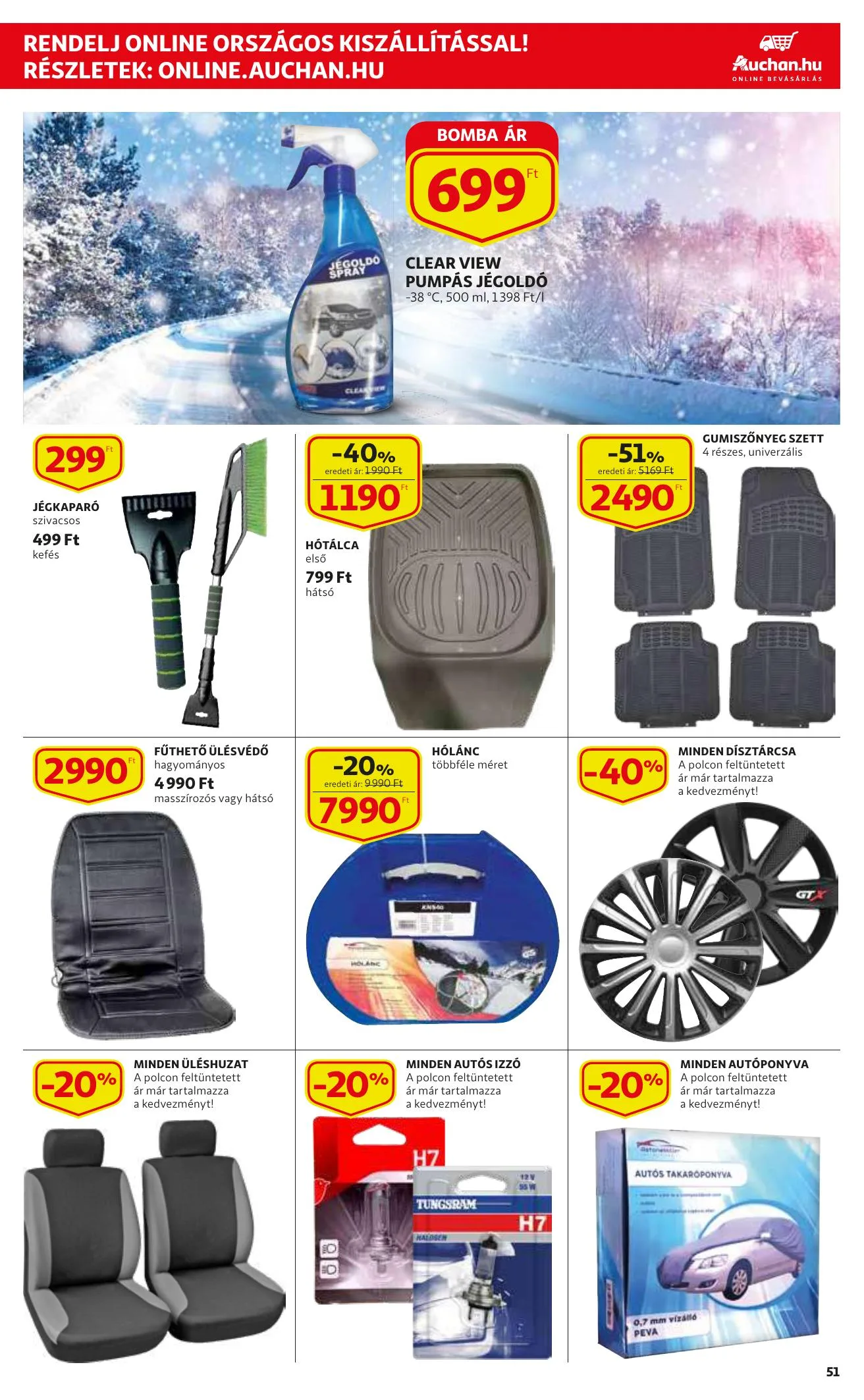 Auchan akciós újság 12.09–12.15 – 51. oldal