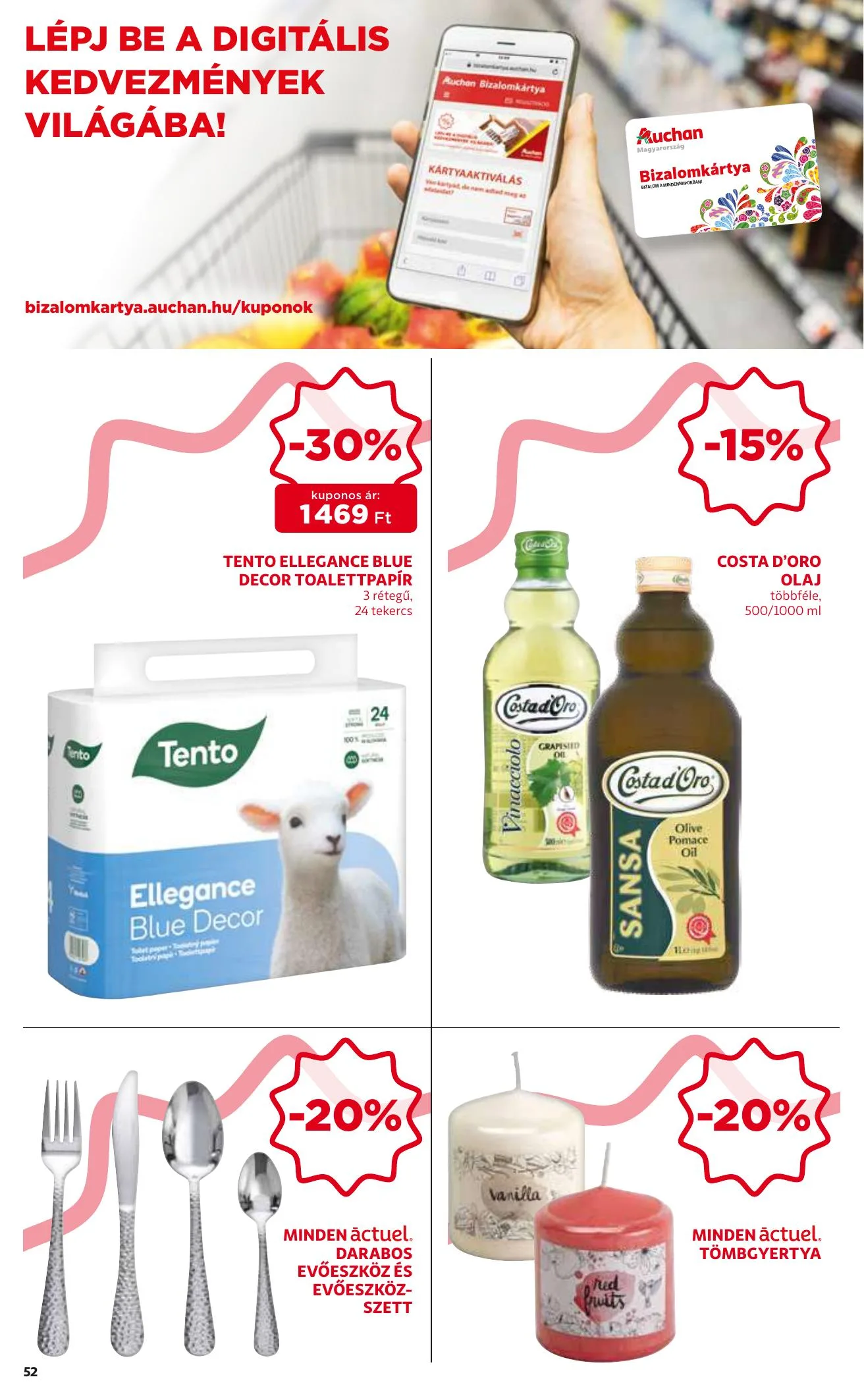 Auchan akciós újság 12.09–12.15 – 52. oldal