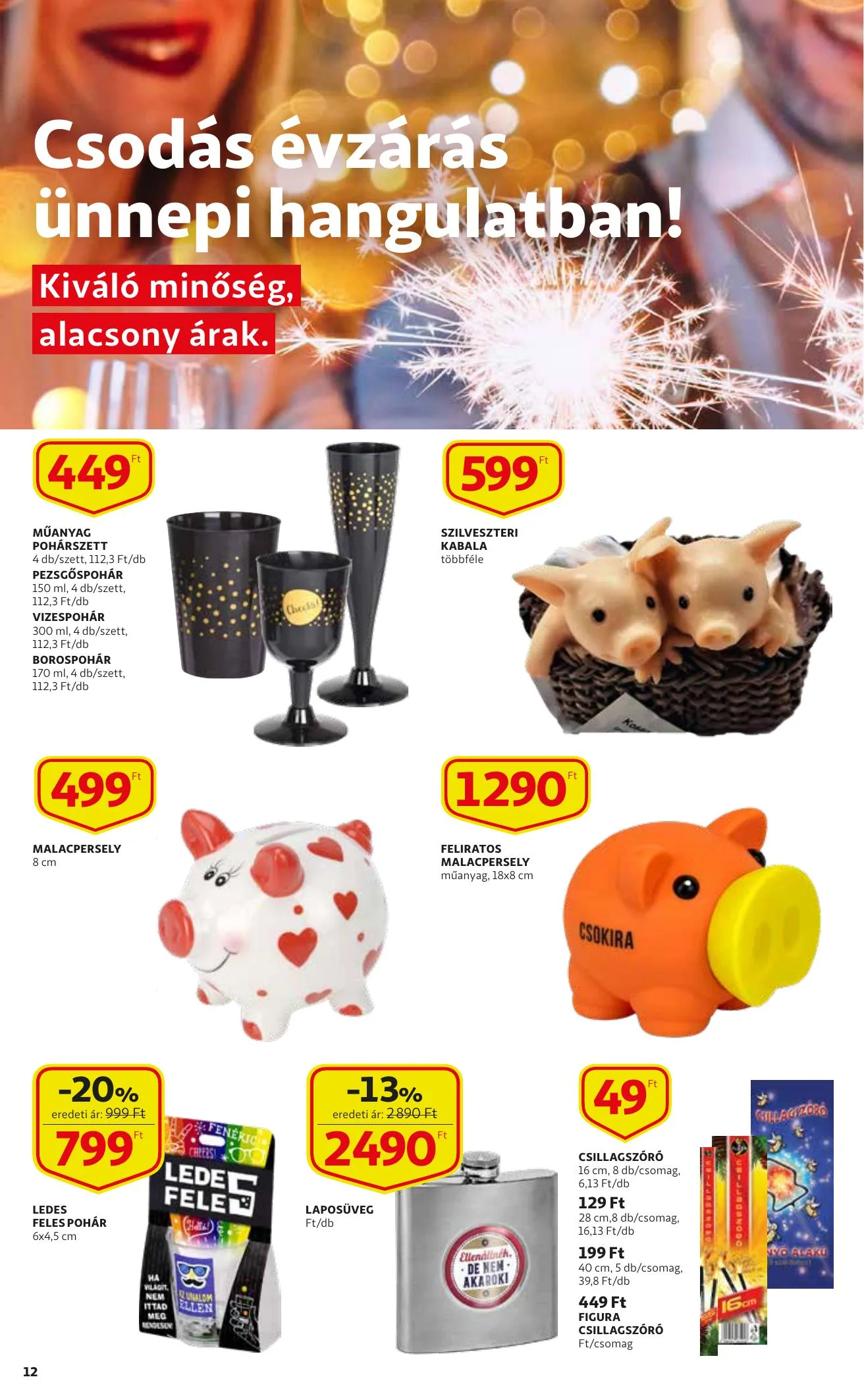 Auchan akciós újság 12.16–12.24 – 12. oldal