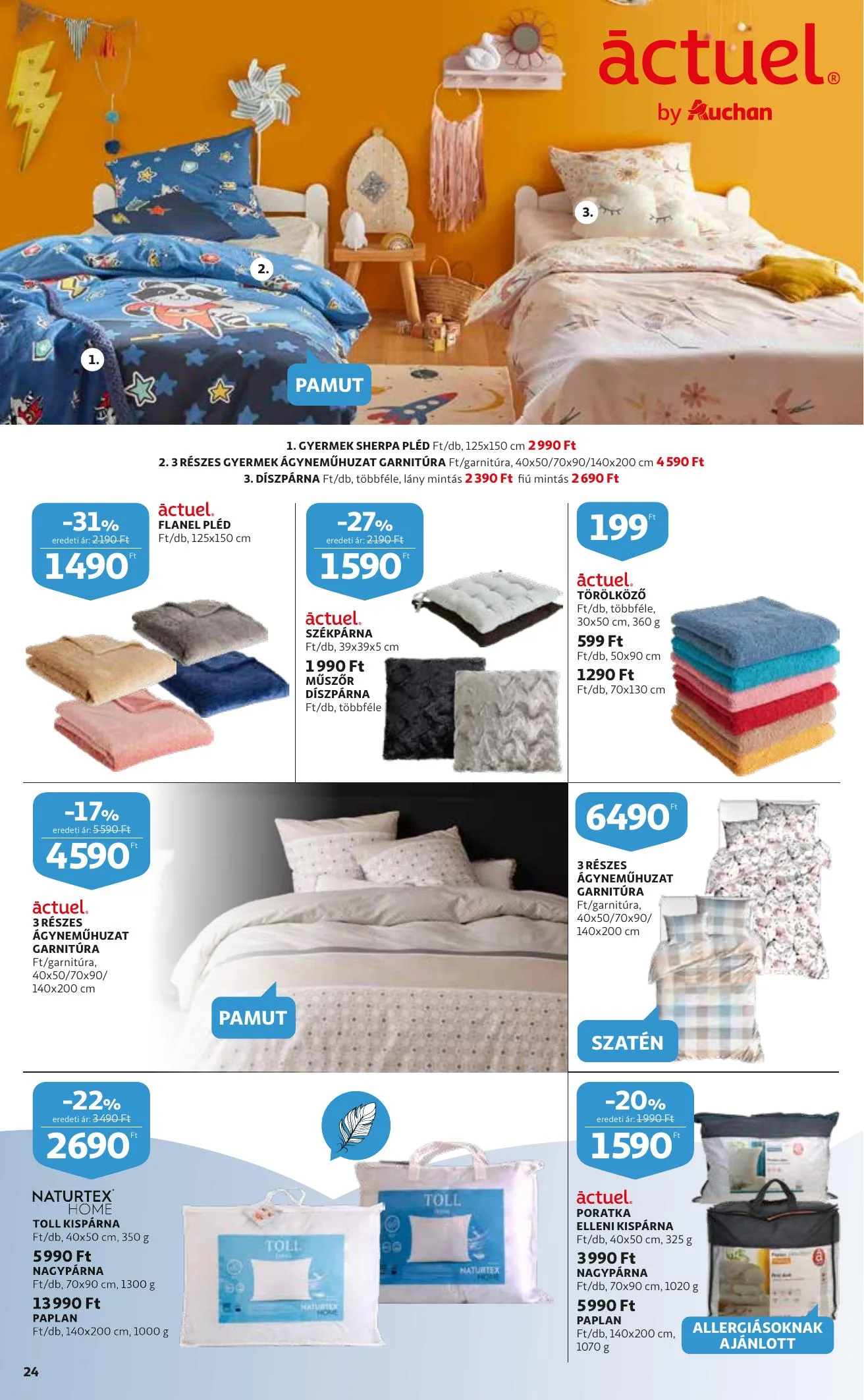 Auchan akciós újság 12.16–12.24 – 24. oldal