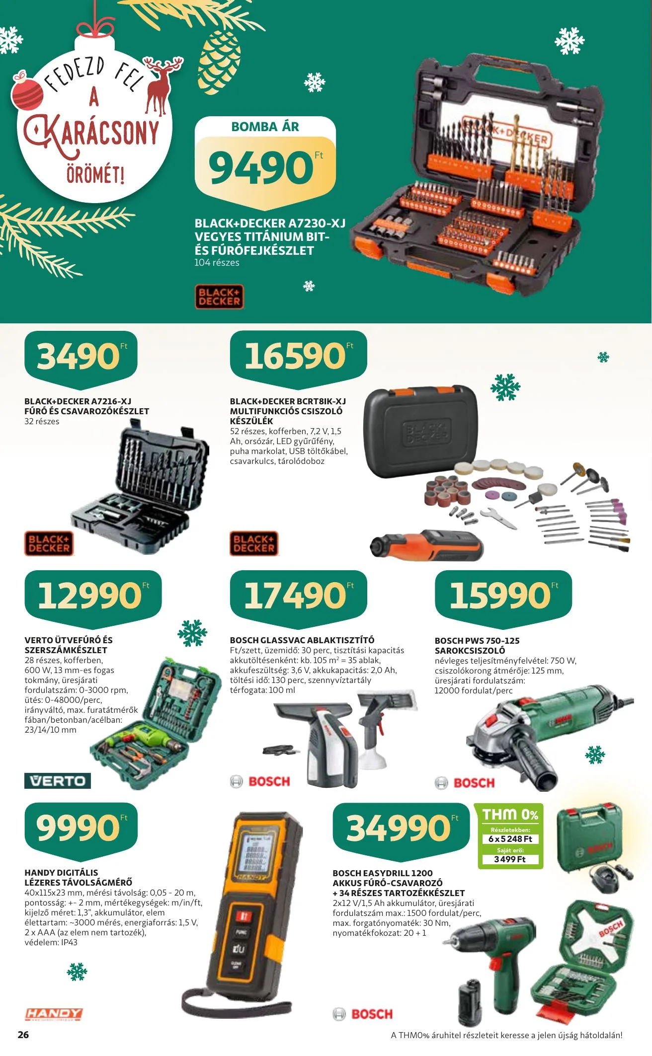 Auchan akciós újság 12.16–12.24 – 26. oldal