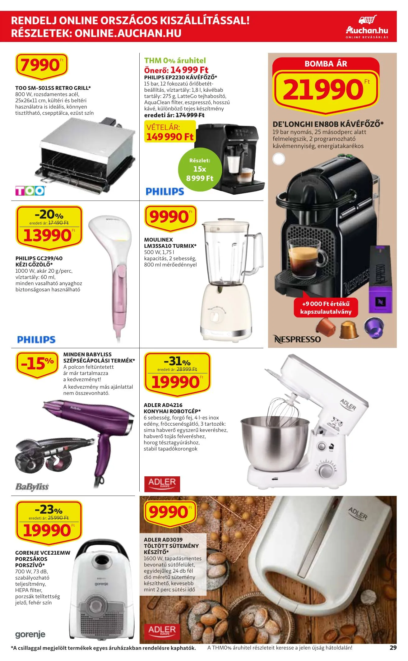 Auchan akciós újság 12.16–12.24 – 29. oldal
