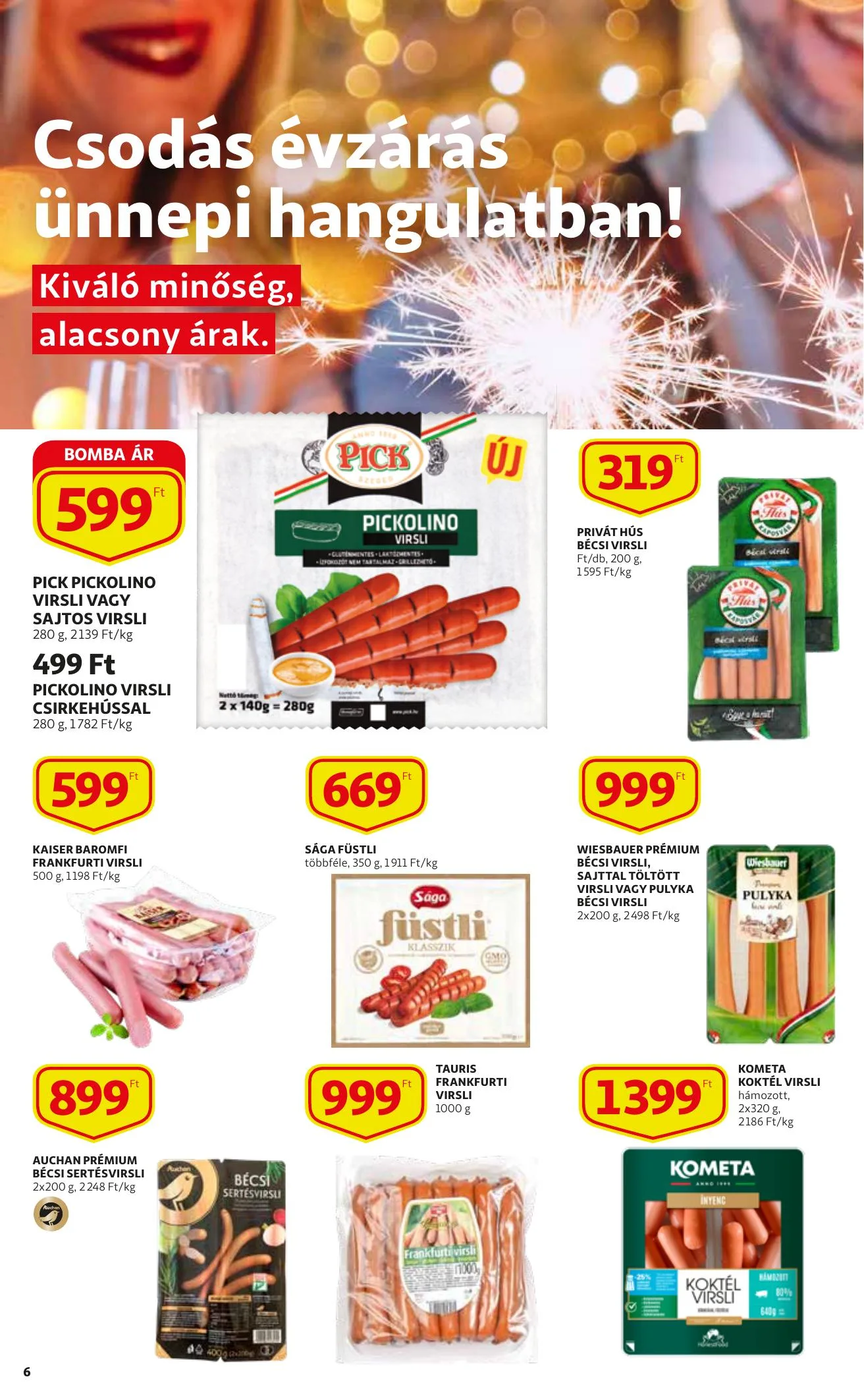 Auchan akciós újság 12.16–12.24 – 6. oldal