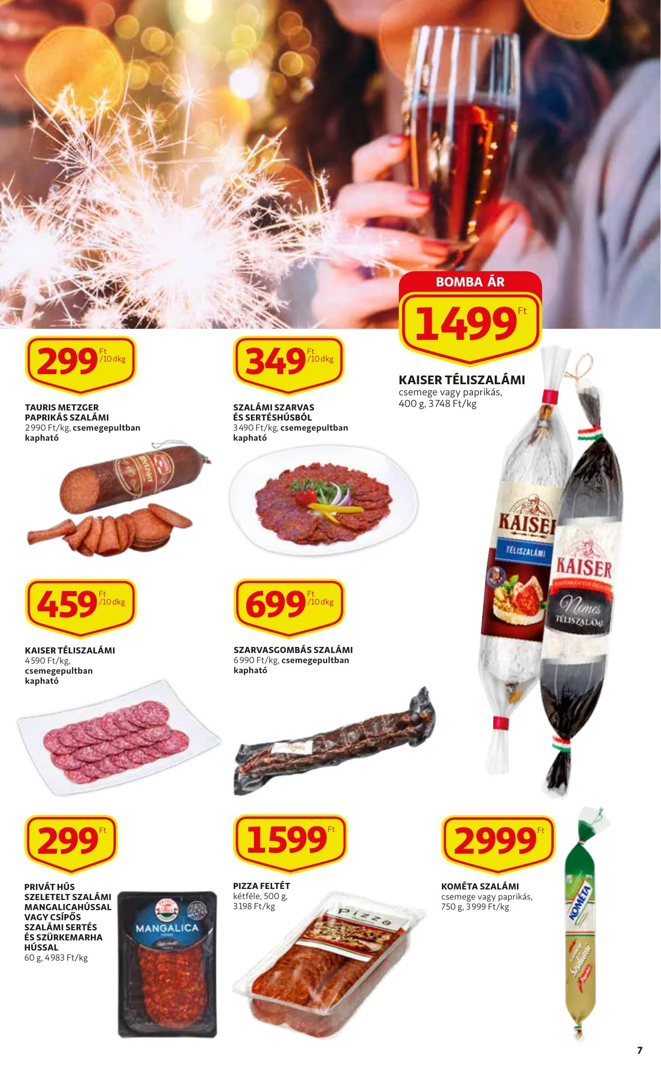 Auchan akciós újság 12.16–12.24 – 7. oldal