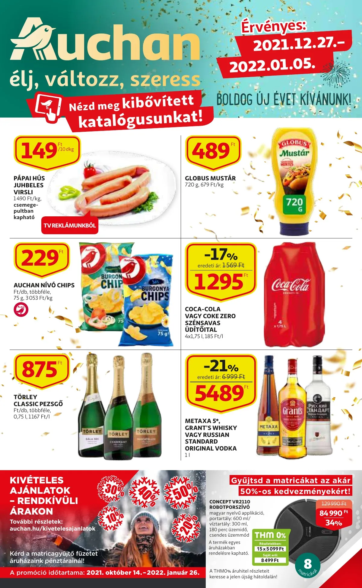 Auchan akciós újság 12.27–12.27