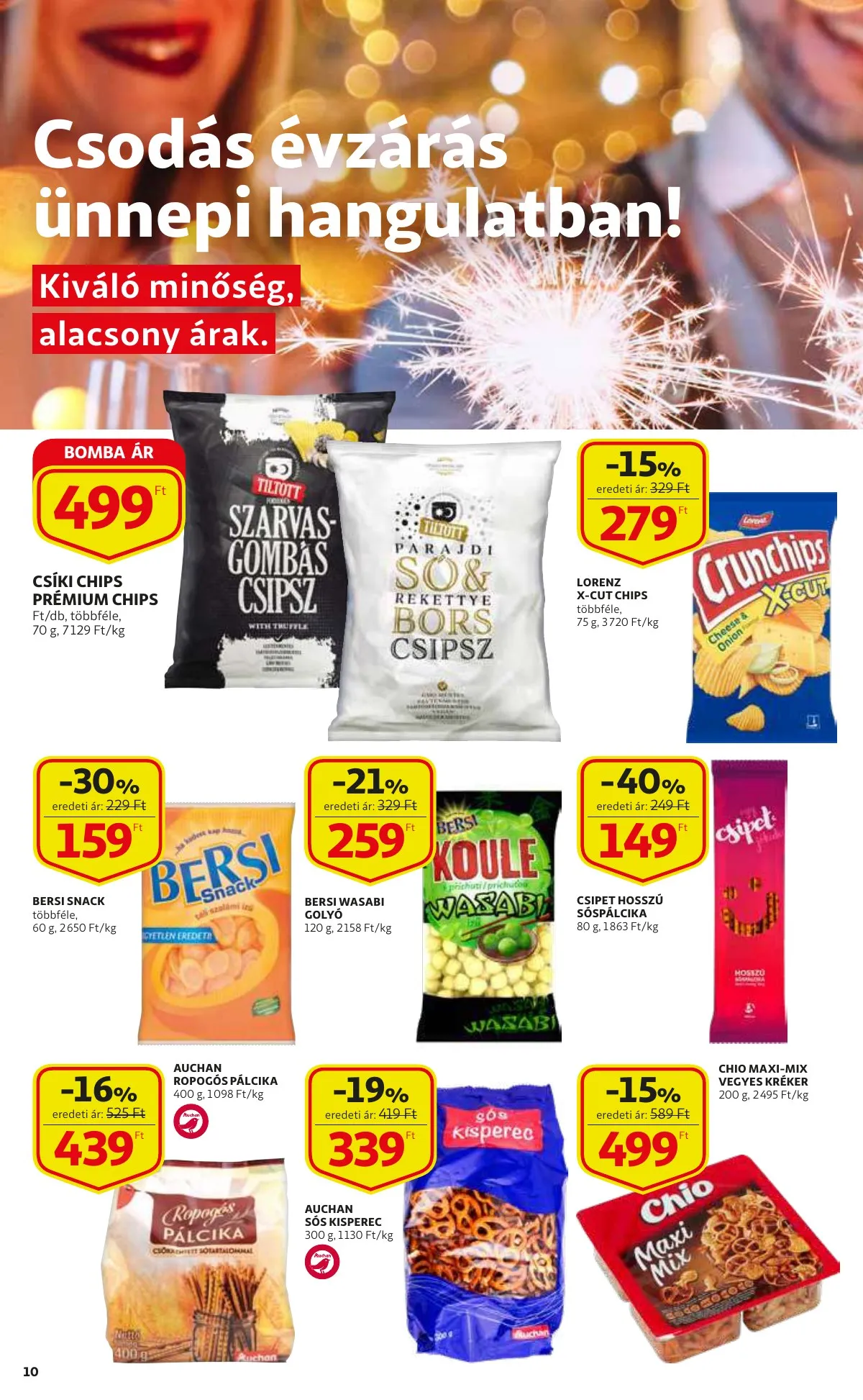 Auchan akciós újság 12.27–12.27 – 10. oldal