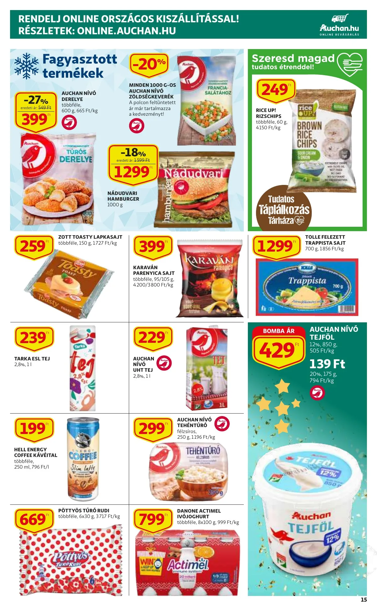 Auchan akciós újság 12.27–12.27 – 15. oldal