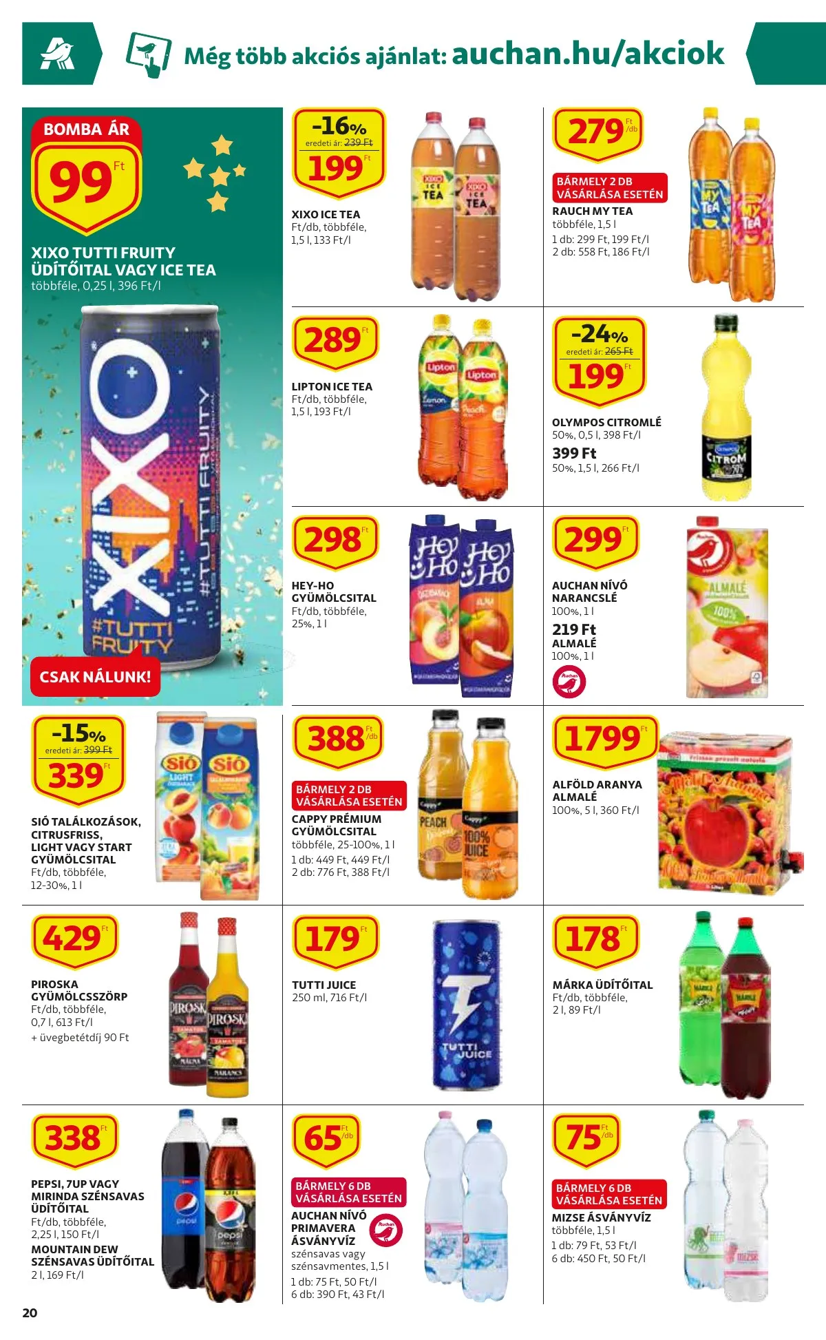 Auchan akciós újság 12.27–12.27 – 20. oldal